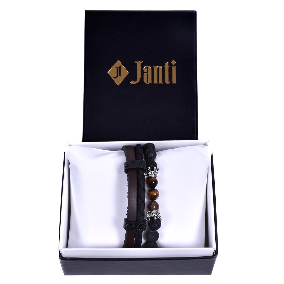 BileklikJTKB19094 JANTİ 2 Lİ KOMBİN BİLEKLİK KUTULUJanti