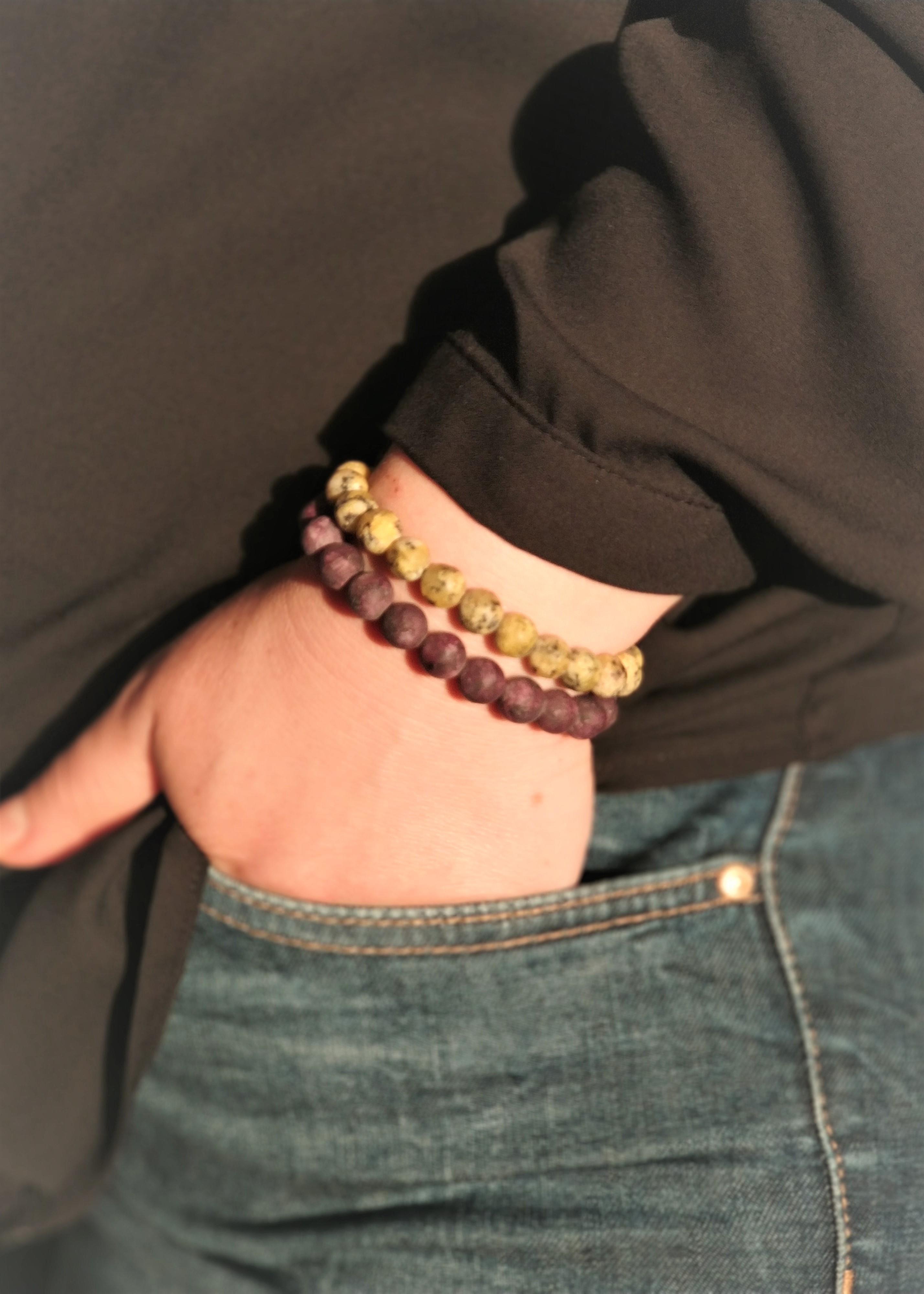 BileklikJTKB20808 DOĞAL TAŞ KOMBİN BİLEKLİKJanti