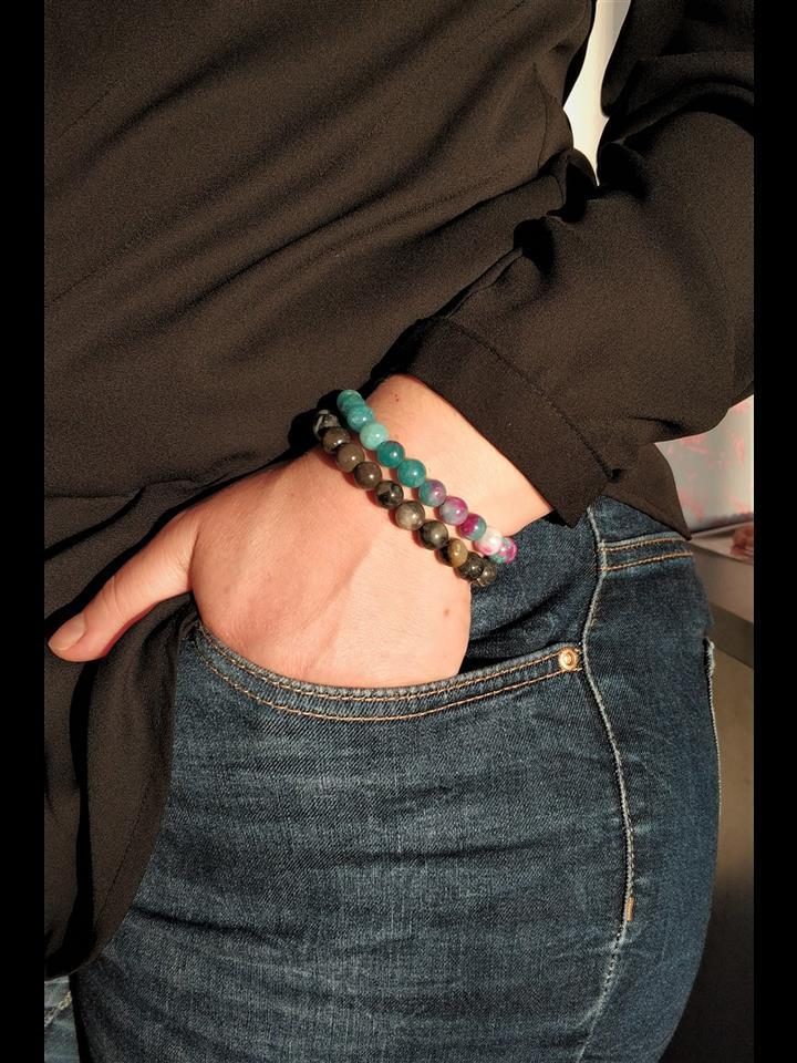 BileklikJTKB20816 DOĞAL TAŞ KOMBİN BİLEKLİKJanti