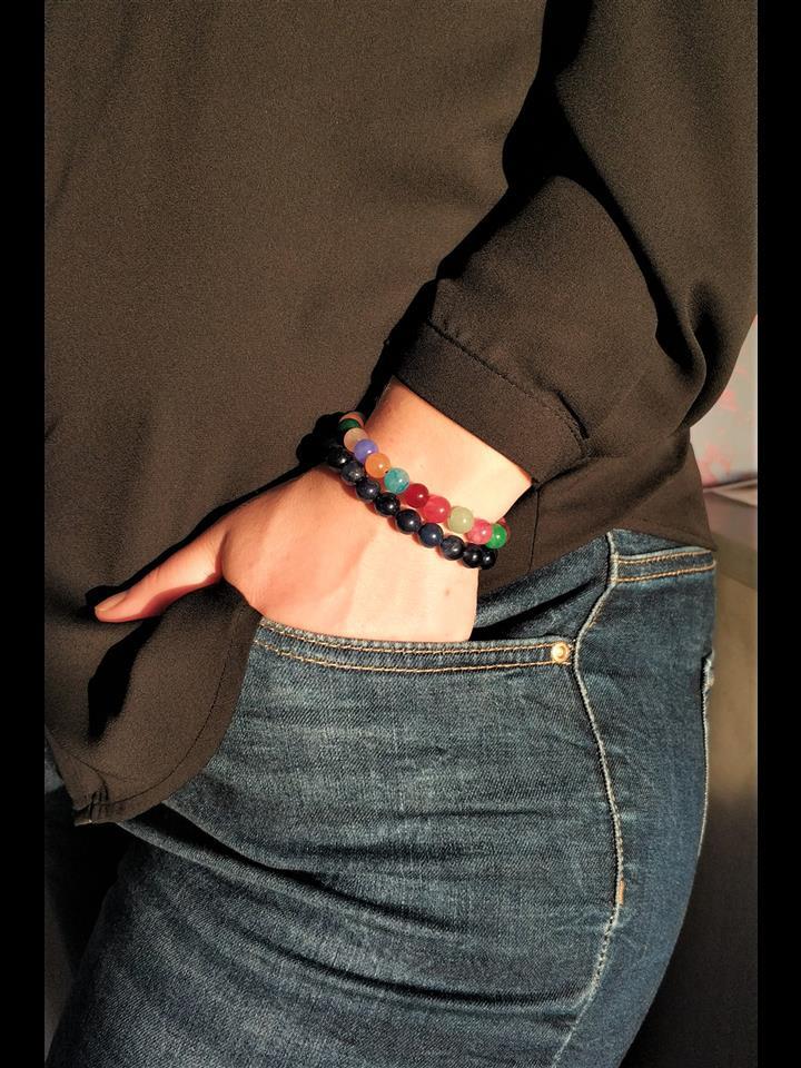 BileklikJTKB20818 DOĞAL TAŞ KOMBİN BİLEKLİKJanti