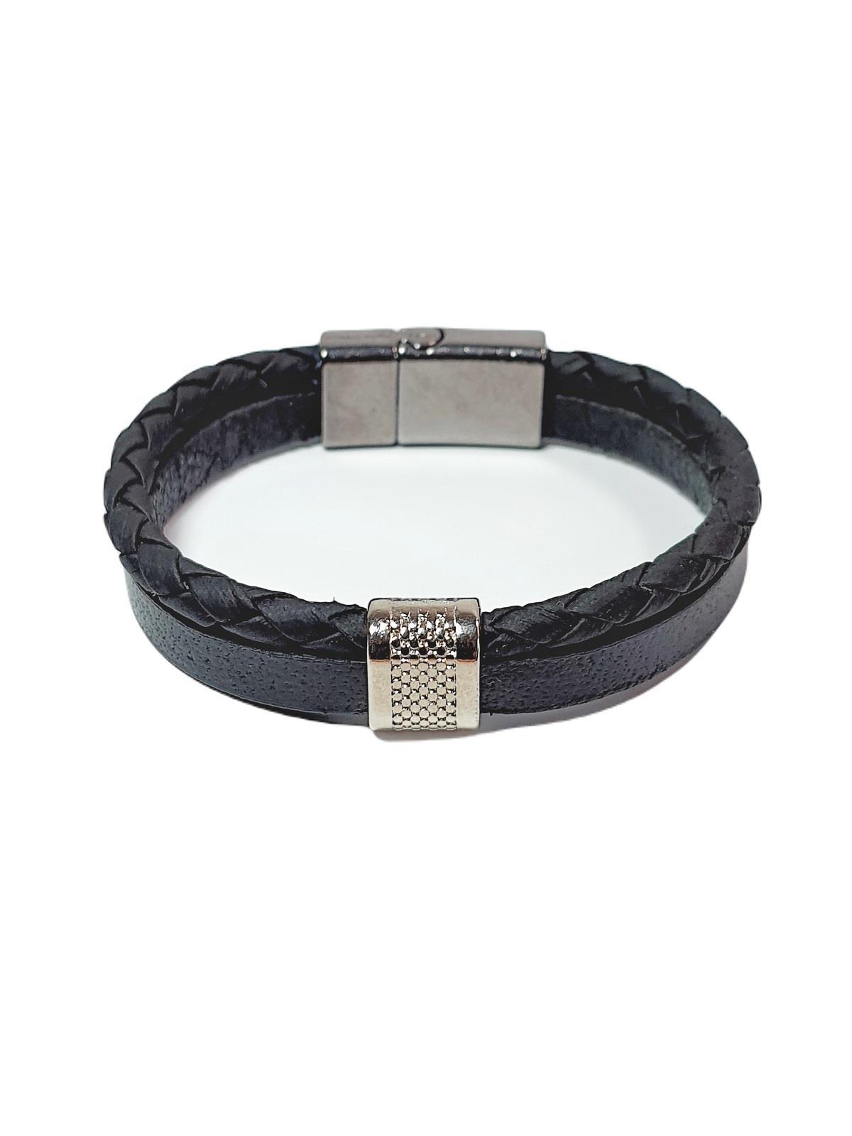 BileklikJTSS23DEB1316 JANTİ DERİ BİLEKLİK MIKNATIS KAPAMA GARANTİLİJanti