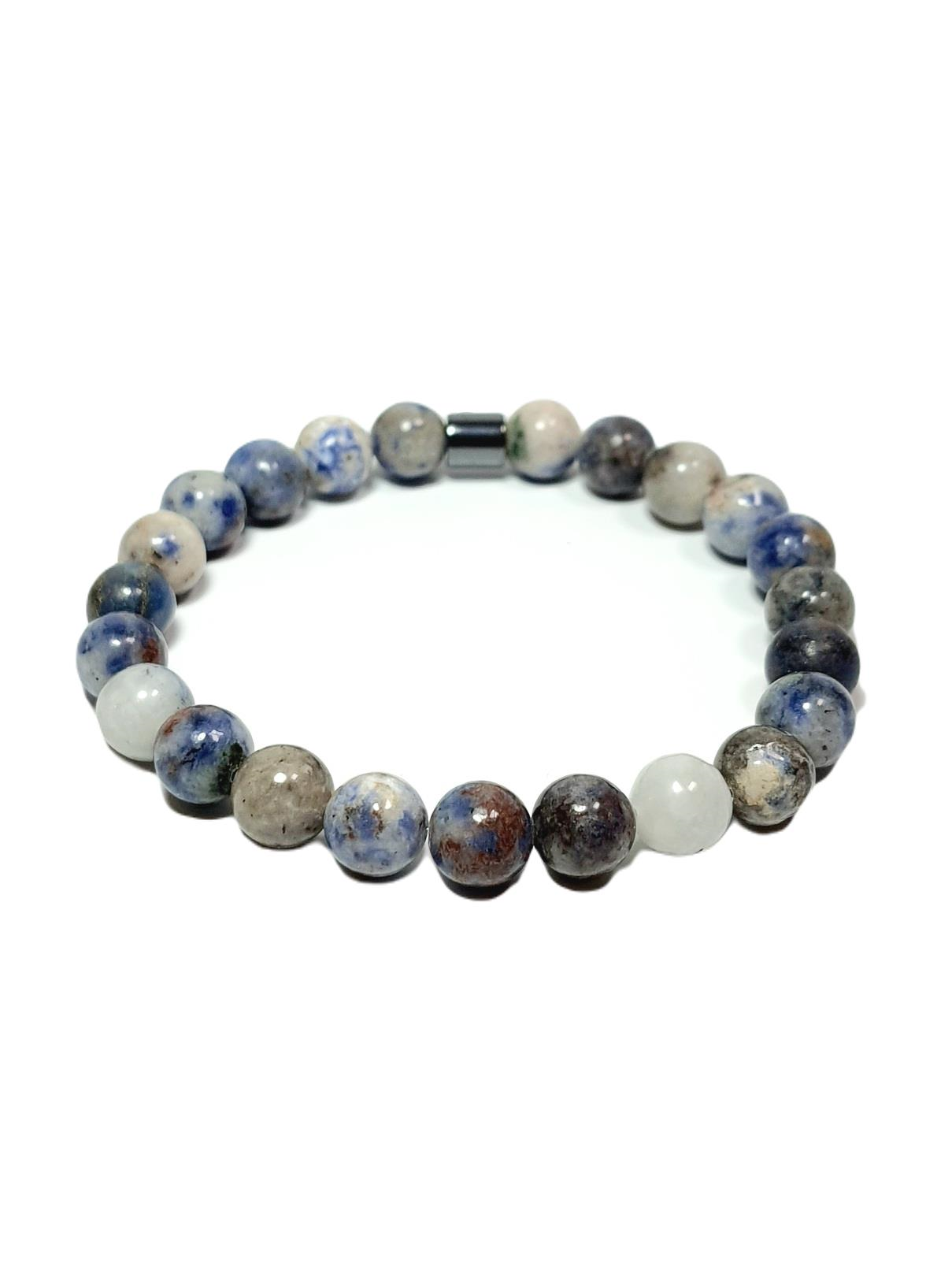 Doğaltaş BileklikJTSS25DOB1541 CEYT HEMATİT MAVİ JANTİ DOĞALTAŞ BİLEKLİKJanti