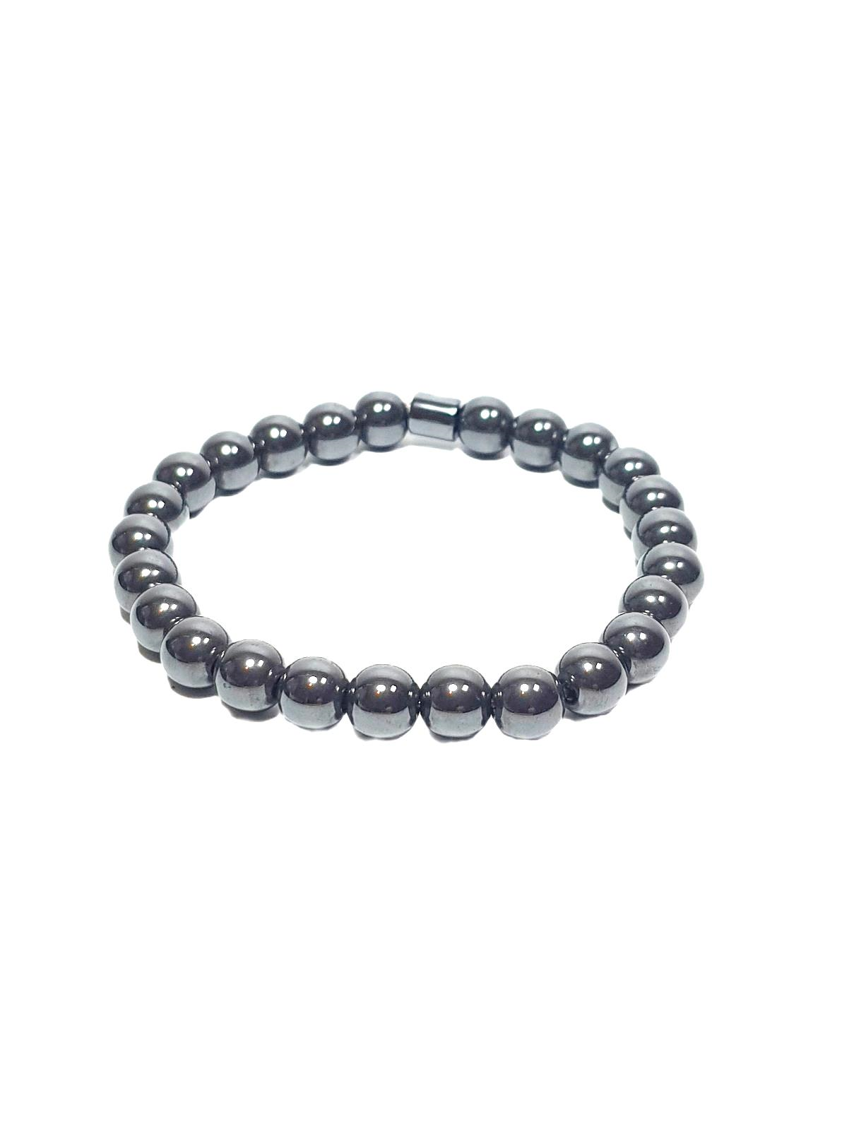 Doğaltaş BileklikJTSS26BLK1742 HEMATİT DOĞALTAŞ JANTİ BİLEKLİKJanti