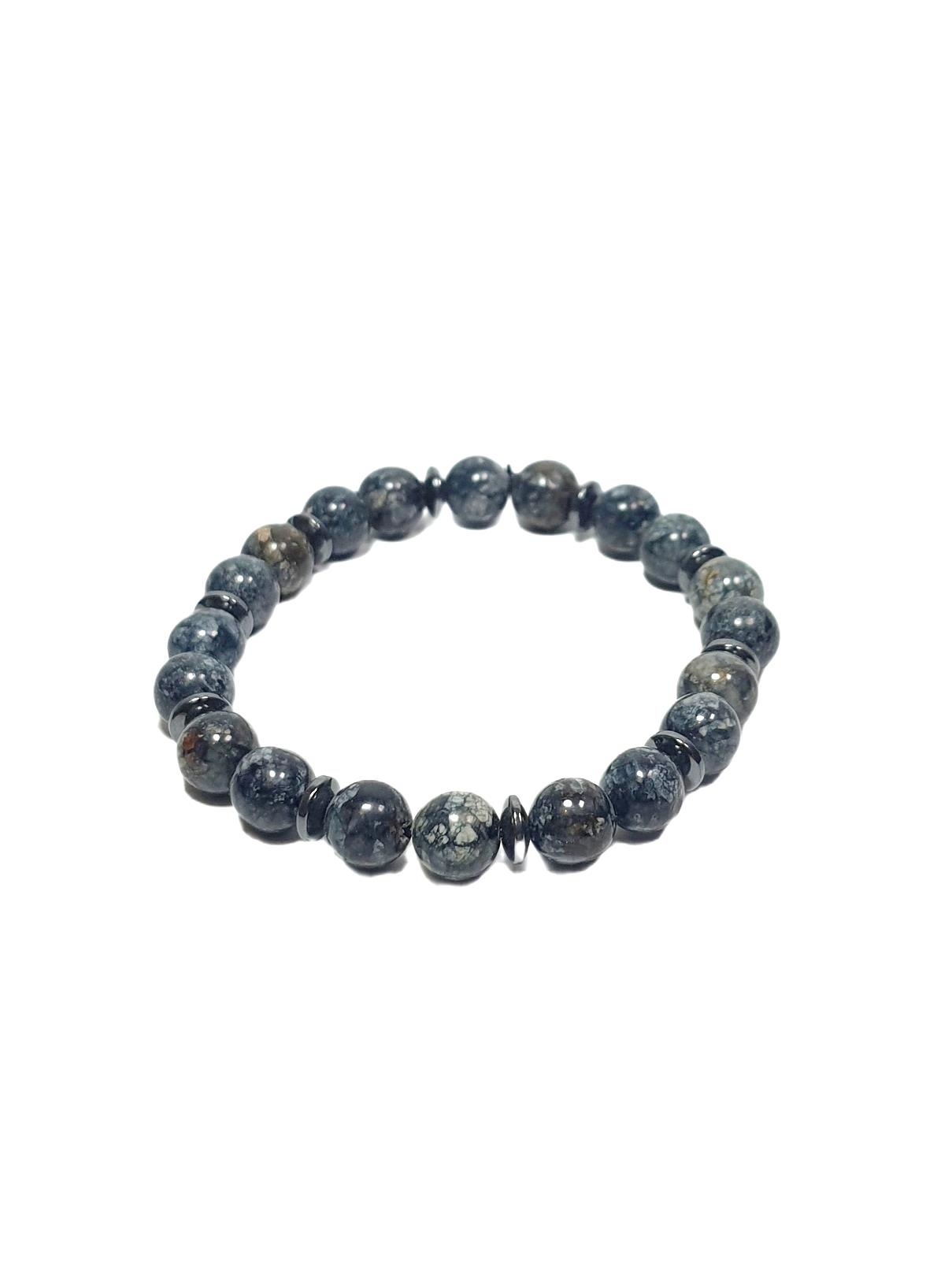 Doğaltaş BileklikJTSS26BLK1743 CEYT VE HEMATİT DOĞALTAŞ JANTİ BİLEKLİKJanti
