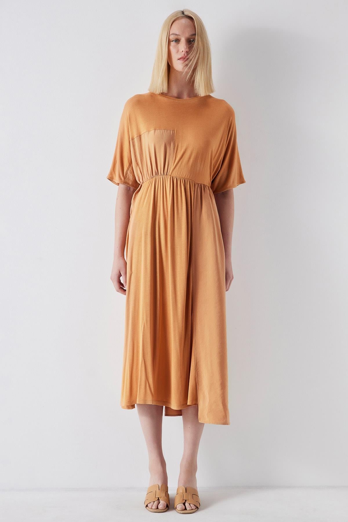 IPEKYOL ACIK KARAMEL 02529 / ELBISE