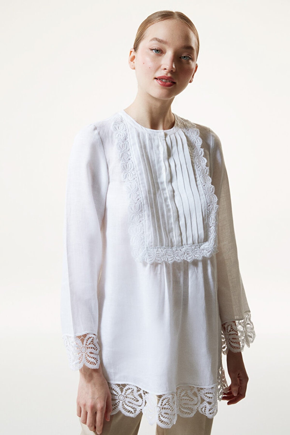 IPEKYOL BEYAZ 16017 / TUNİK