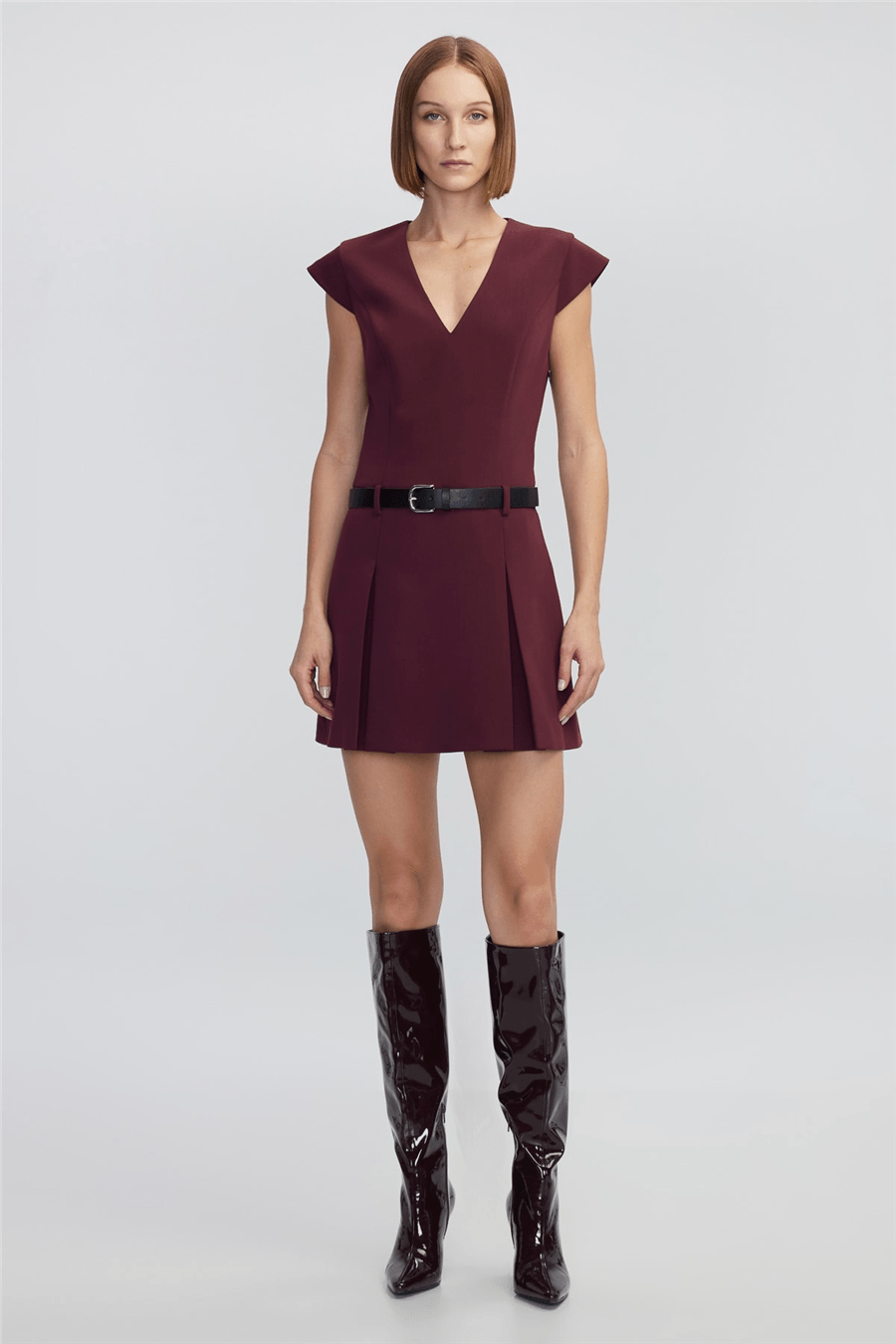 IPEKYOL BORDO 02476 / ELBISE