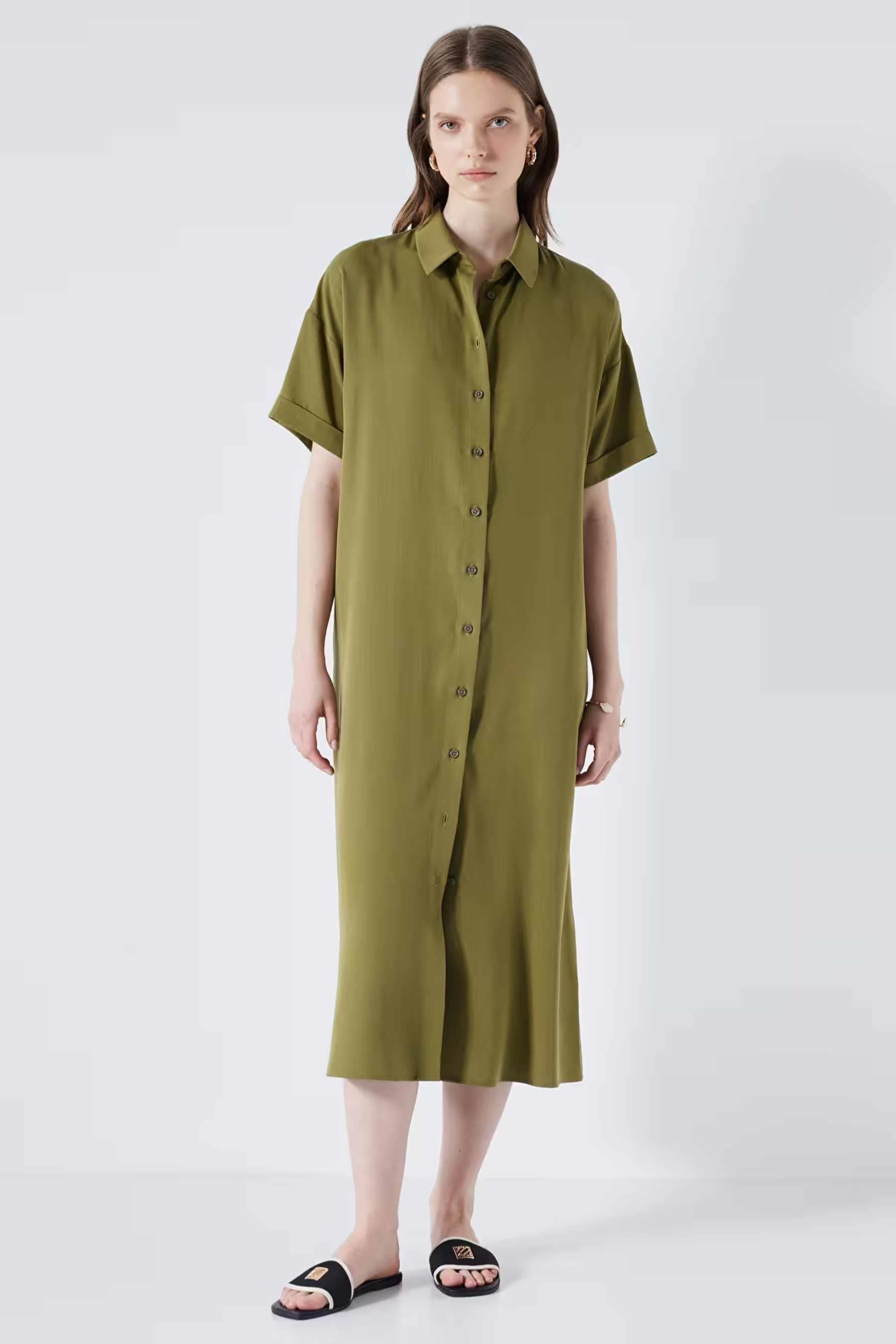 IPEKYOL HAKI 02372 / ELBISE