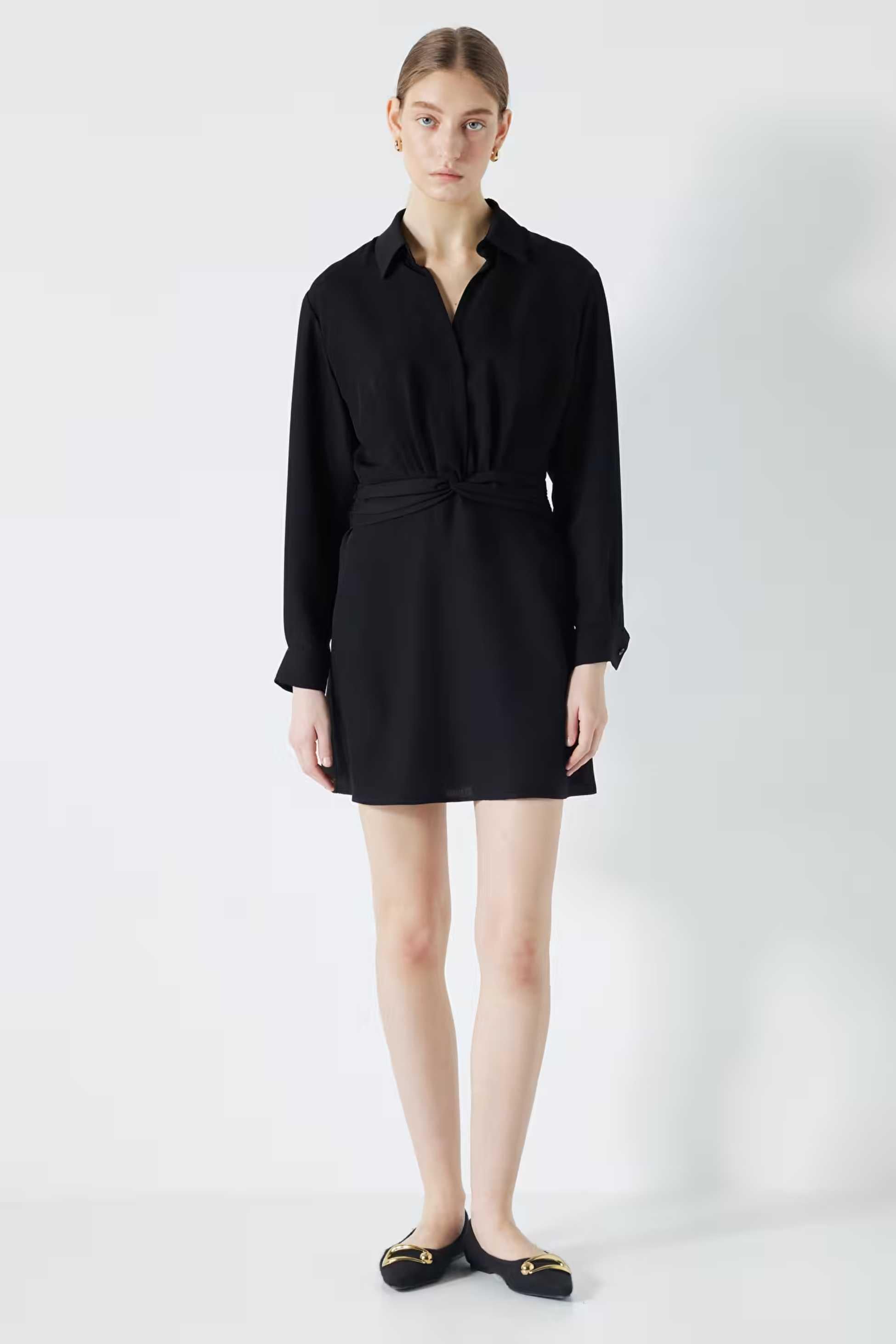 IPEKYOL SIYAH 02192 / ELBISE