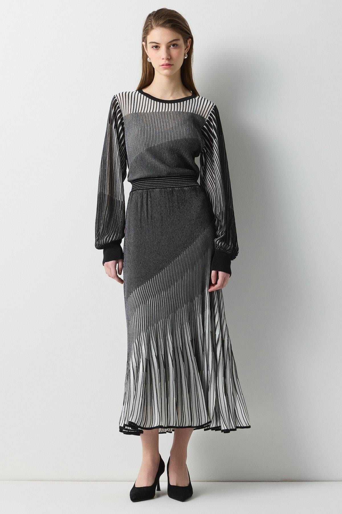 IPEKYOL SIYAH 02253 / ELBISE