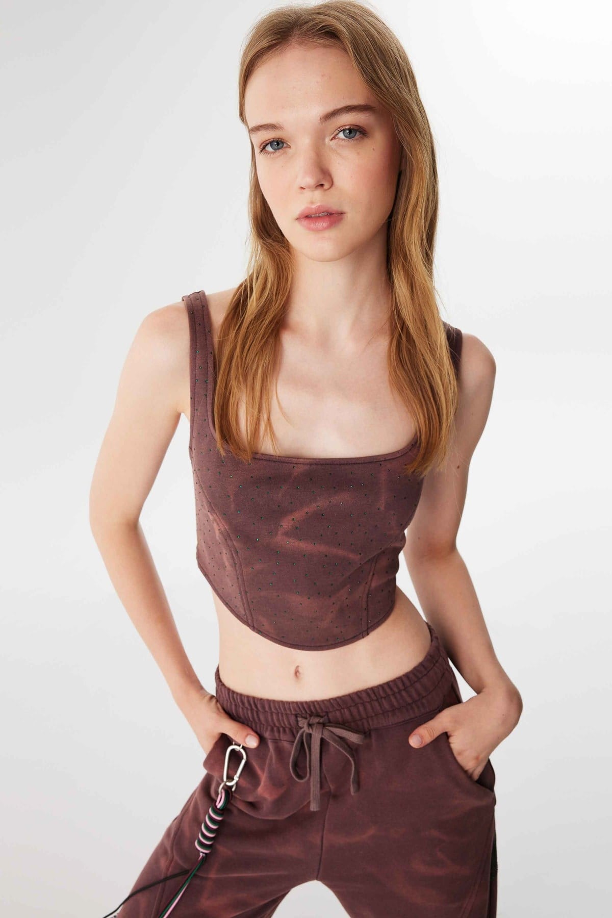 TWIST BORDO 06086 / BLUZ