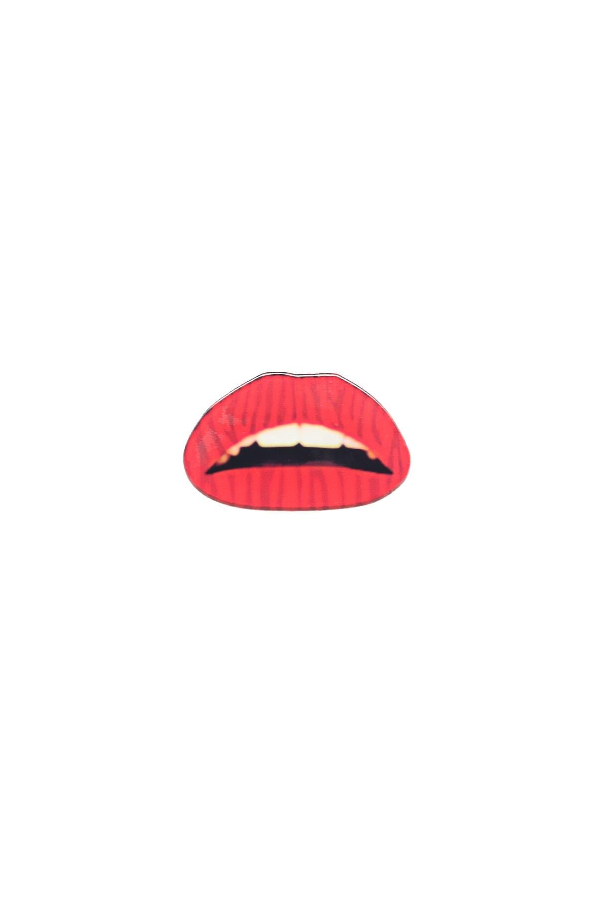 TWİST Kırmızı Broş