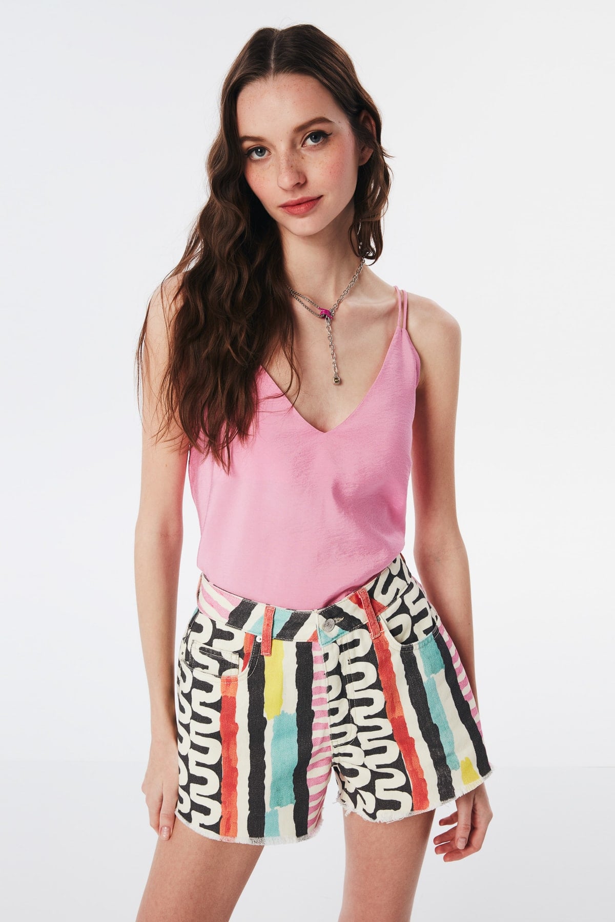 TWIST PEMBE 06202 / BLUZ