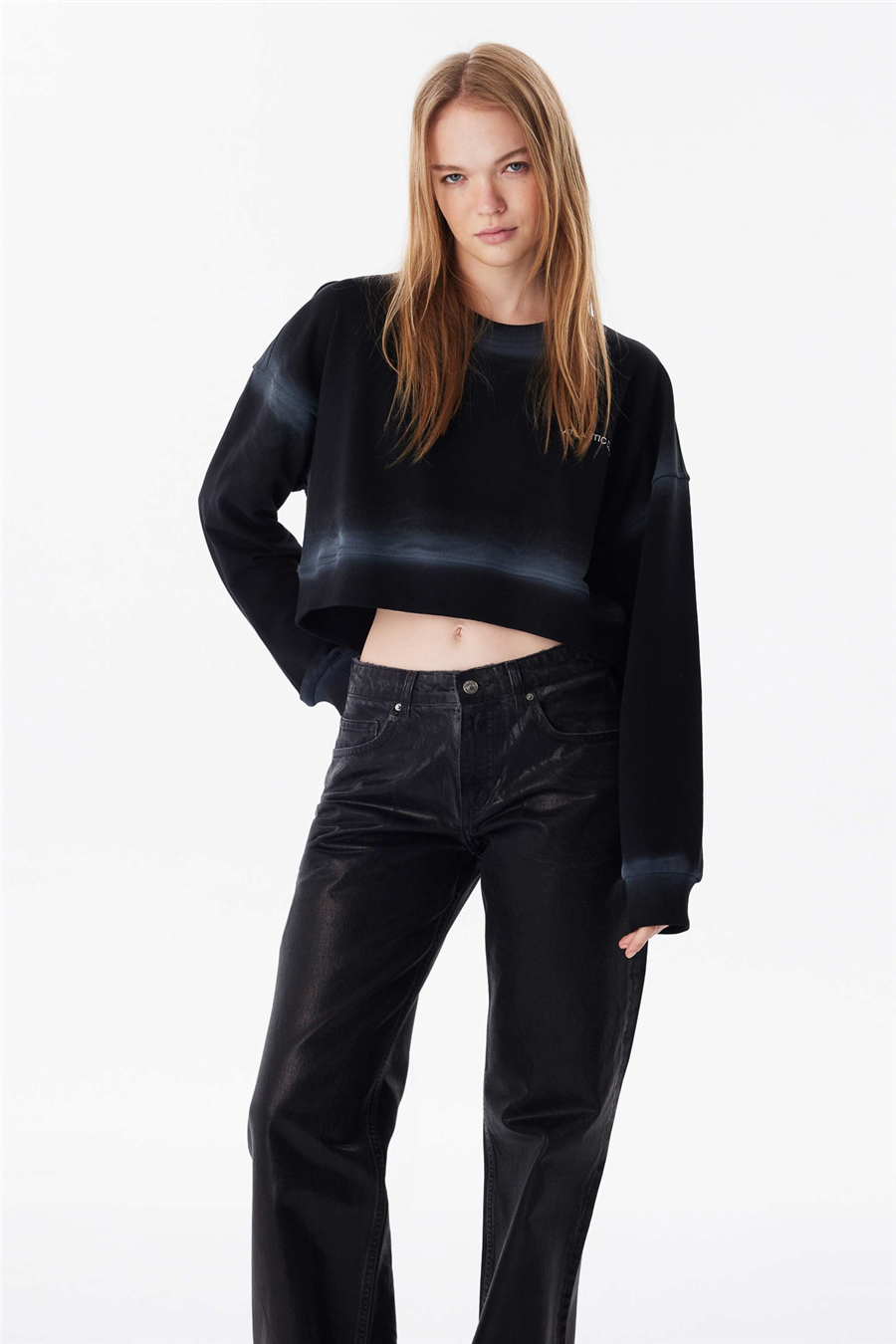 TWIST SIYAH 91039 / SWEATSHIRT
