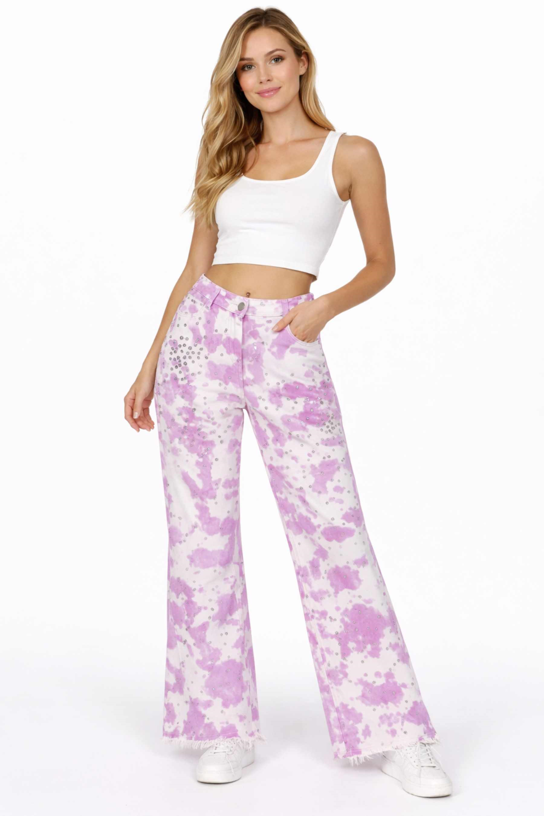 TWIST VIOLET 03237 / PANTOLON