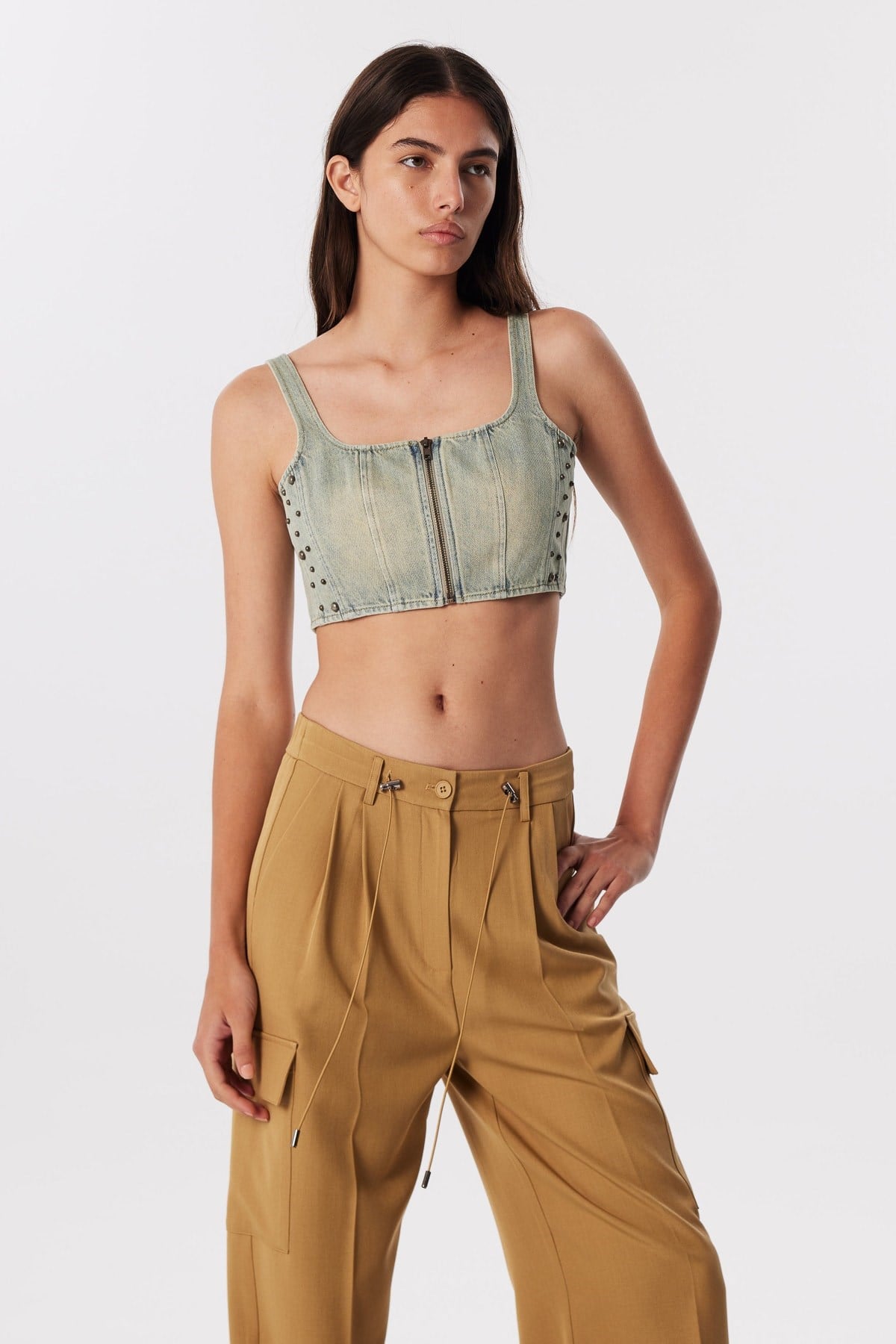 TWIST YESIL 06053 / BLUZ