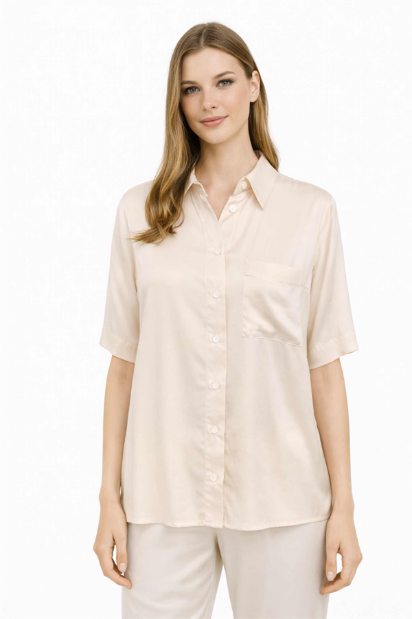 IPEKYOL EKRU 25340 / GOMLEK