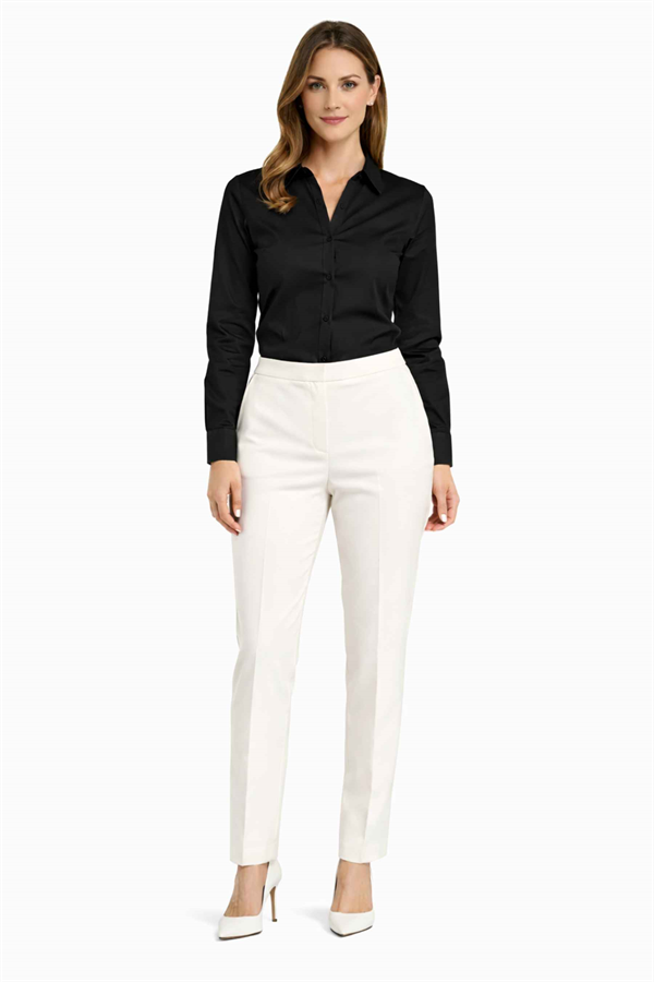 IPEKYOL KIRIK BEYAZ 03313 / PANTOLON