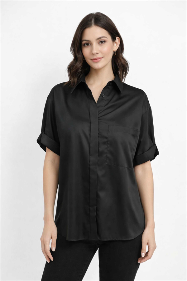 IPEKYOL SIYAH 25339 / GOMLEK