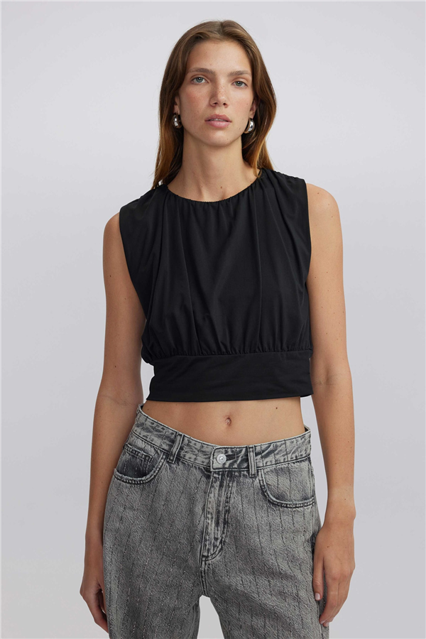IPEKYOL SIYAH 70083 / T-SHIRT