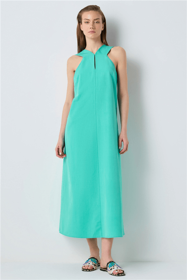 IPEKYOL YESIL 02323 / ELBISE