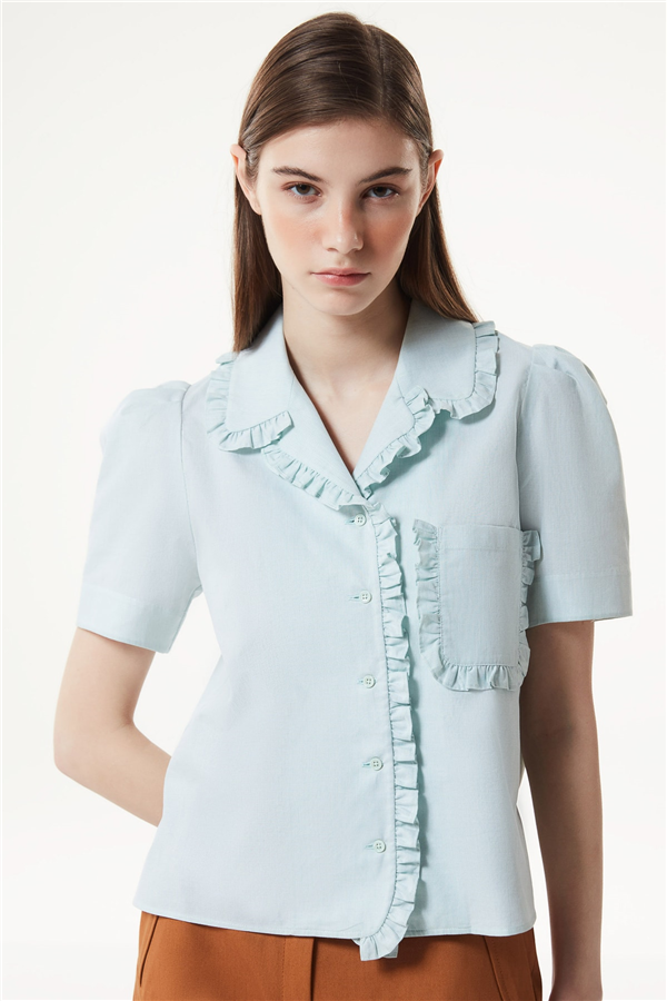 MACHKA MINT YESIL 25001 / GOMLEK