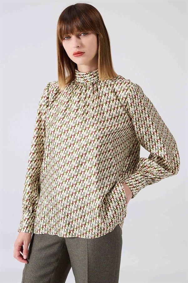 MACHKA YESIL 06019 / BLUZ