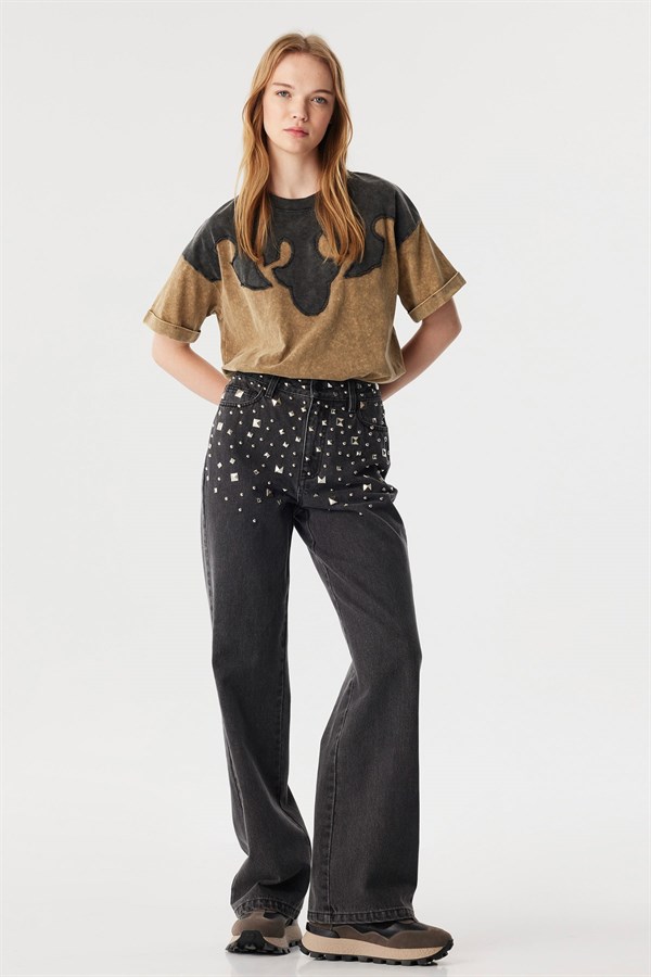 TWIST SIYAH 03177 / PANTOLON