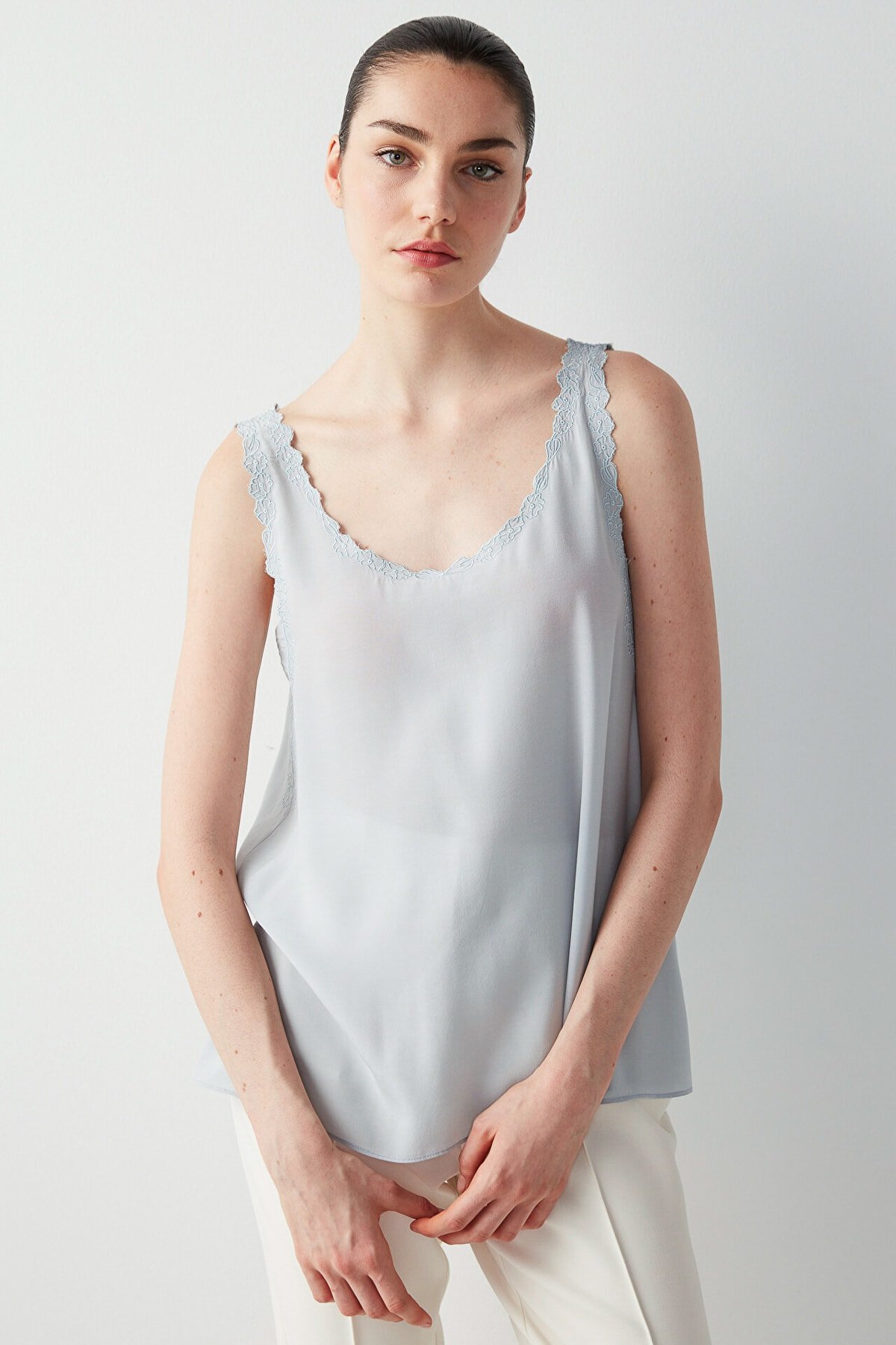 IPEKYOL ACIK MAVI 06098 / BLUZ