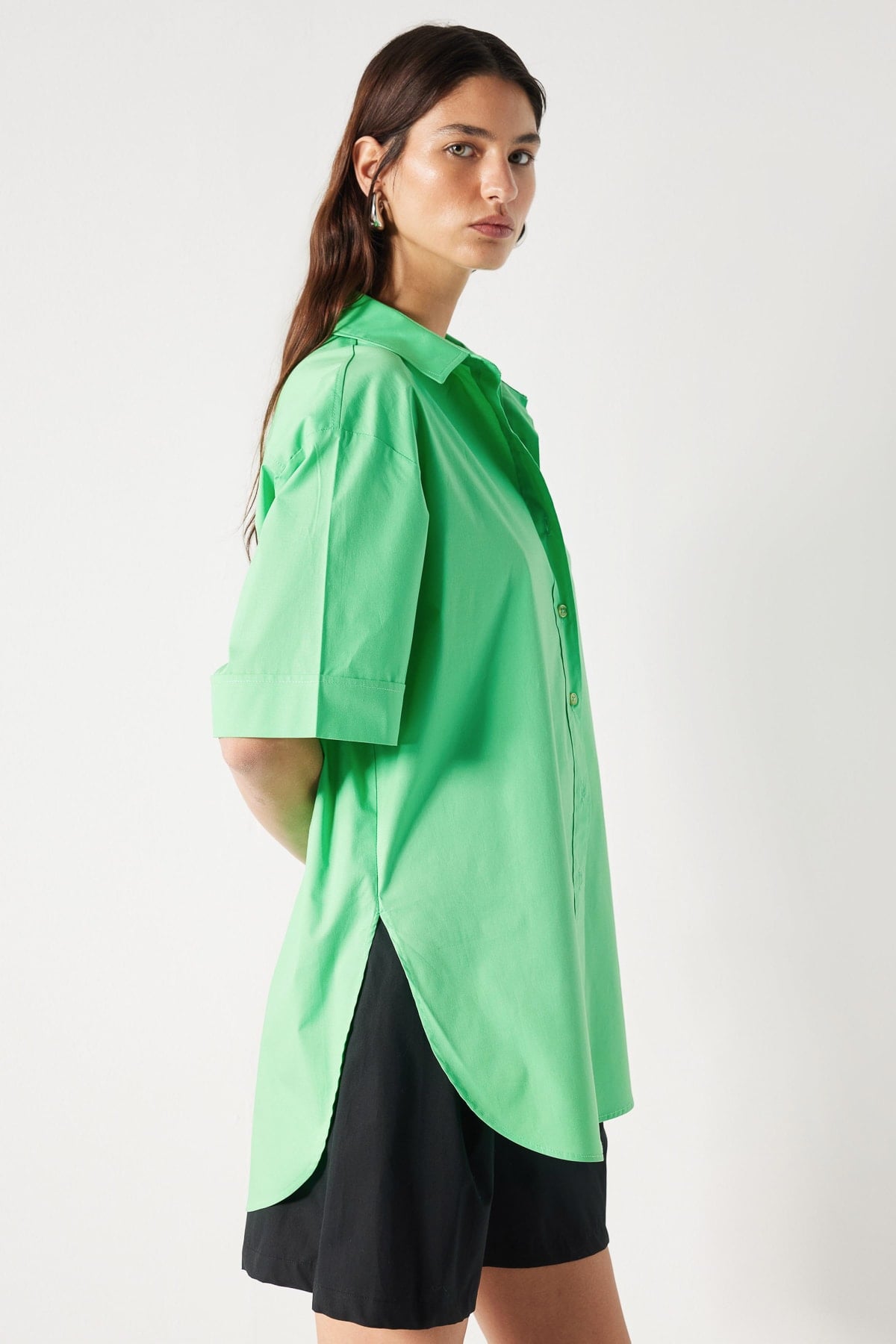 IPEKYOL ACIK YESIL 25150 / GOMLEK
