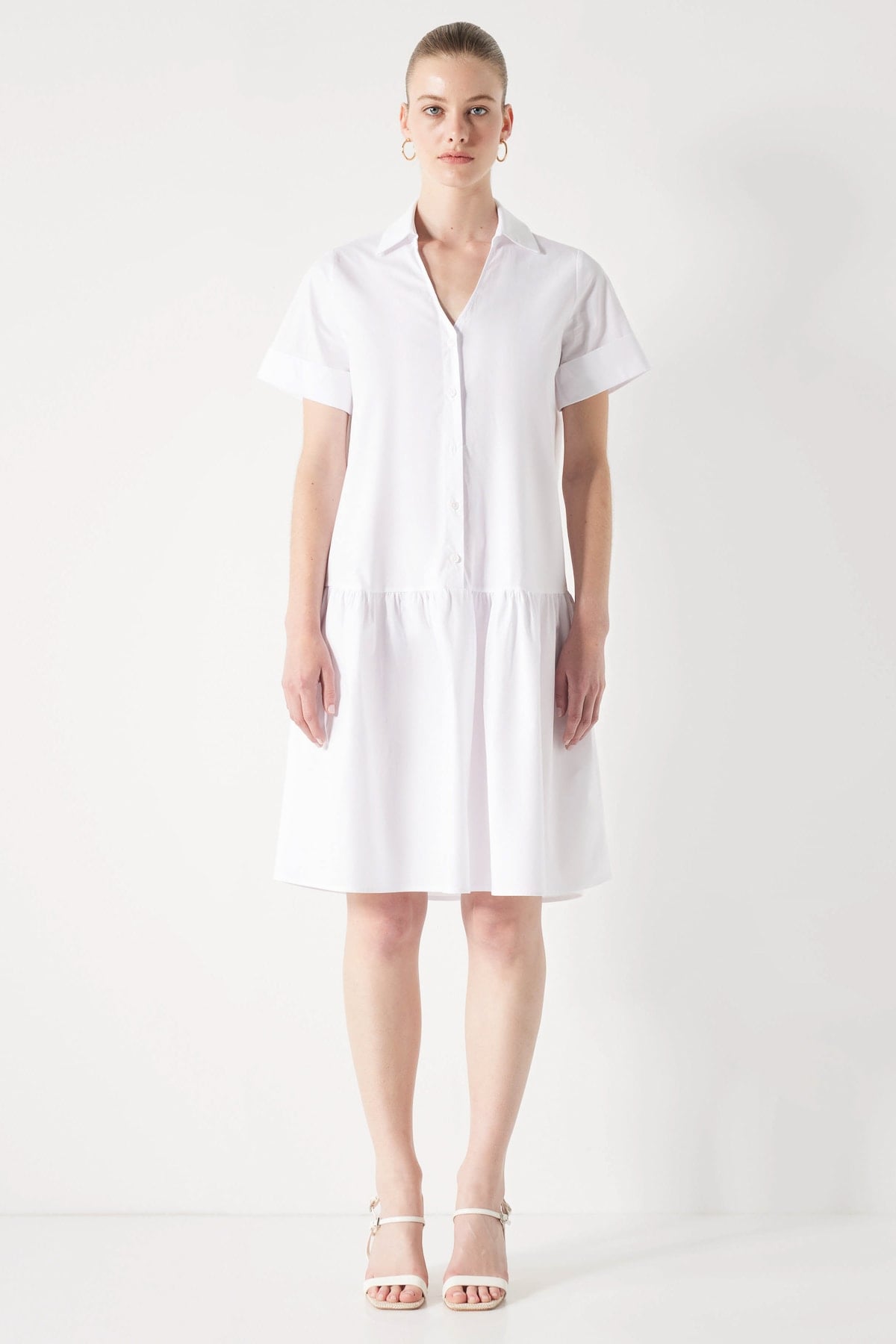 IPEKYOL BEYAZ 02610 / ELBISE