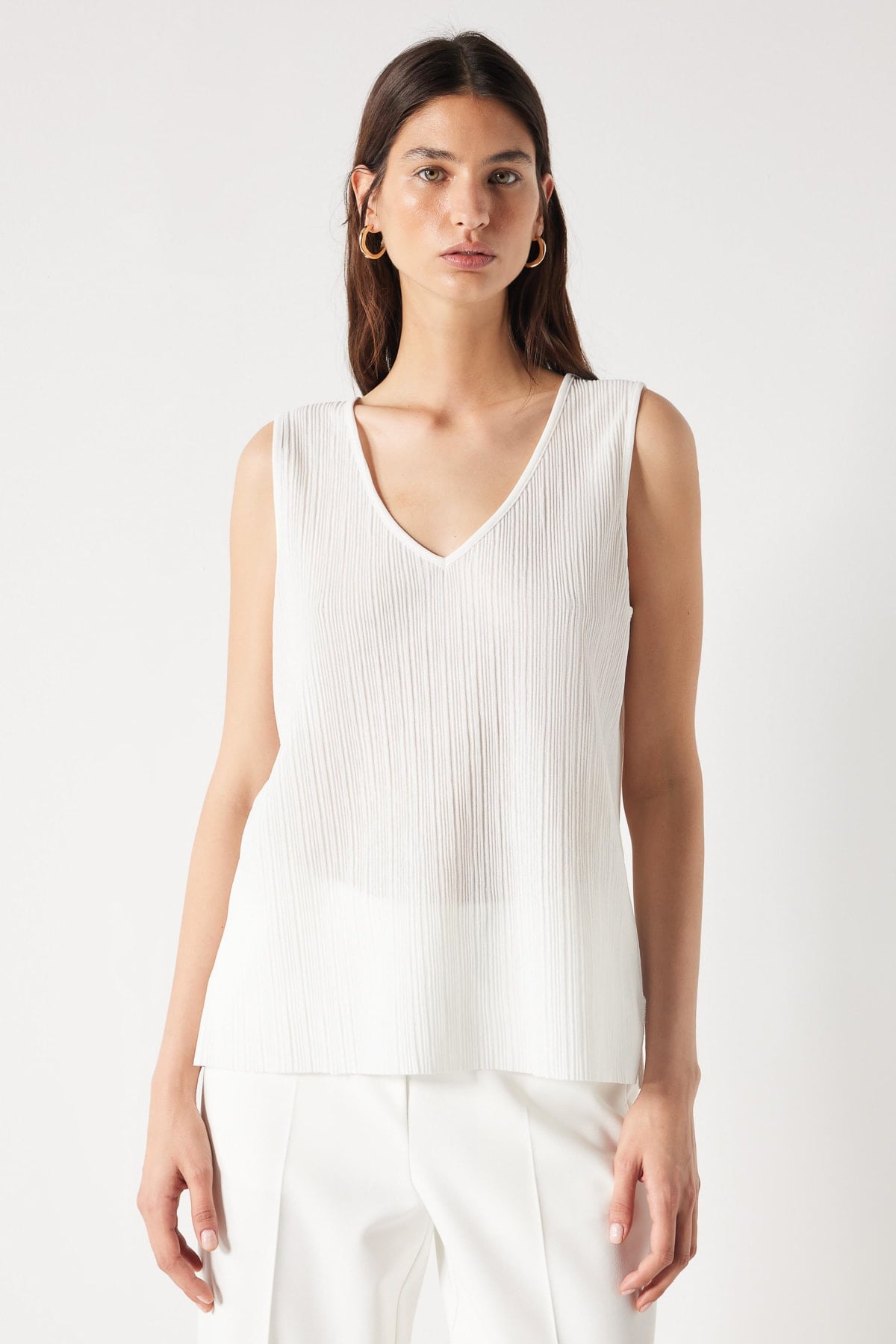 IPEKYOL BEYAZ 70301 / T-SHIRT