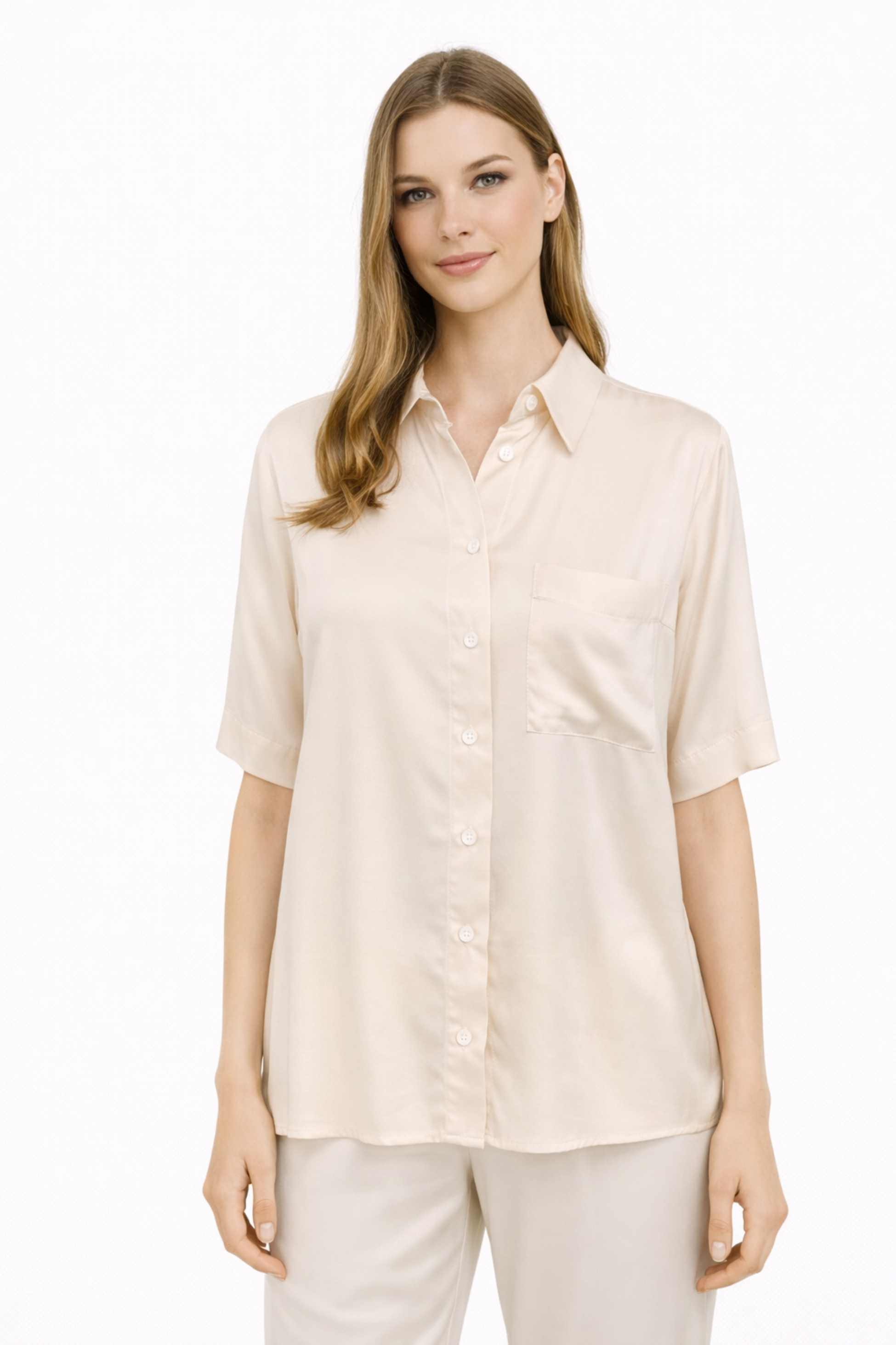 IPEKYOL EKRU 25340 / GOMLEK