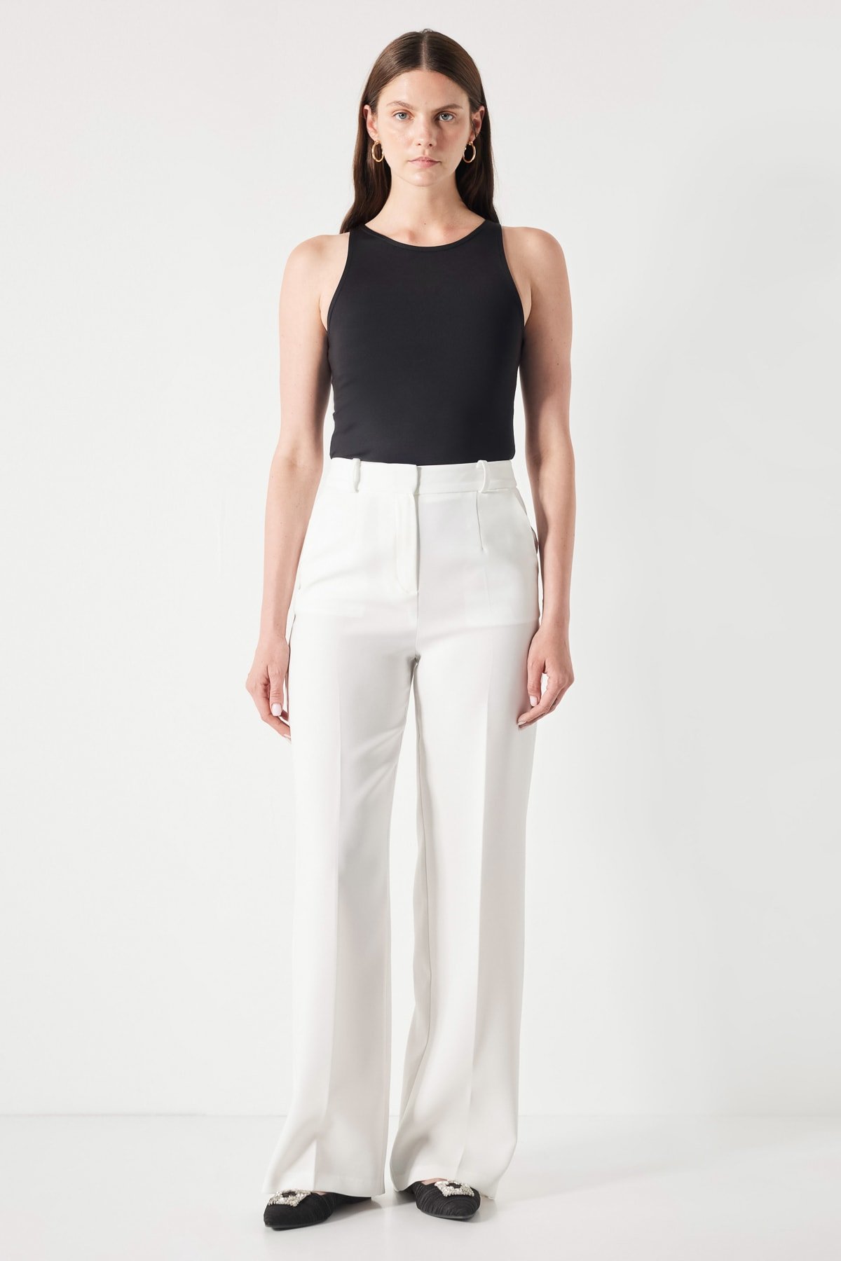 IPEKYOL KIRIK BEYAZ 03333 / PANTOLON