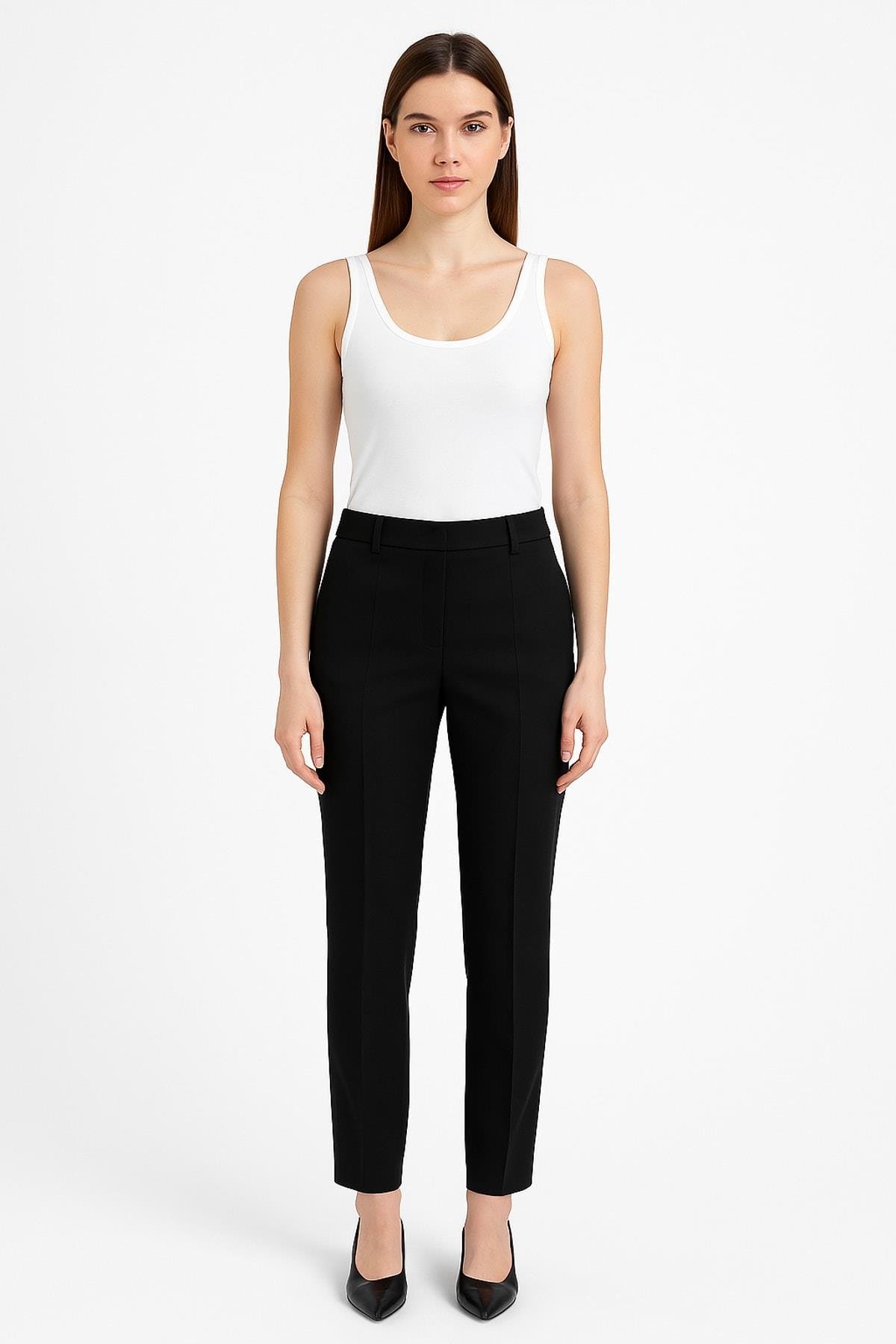 IPEKYOL Klasik Siyah Pantolon