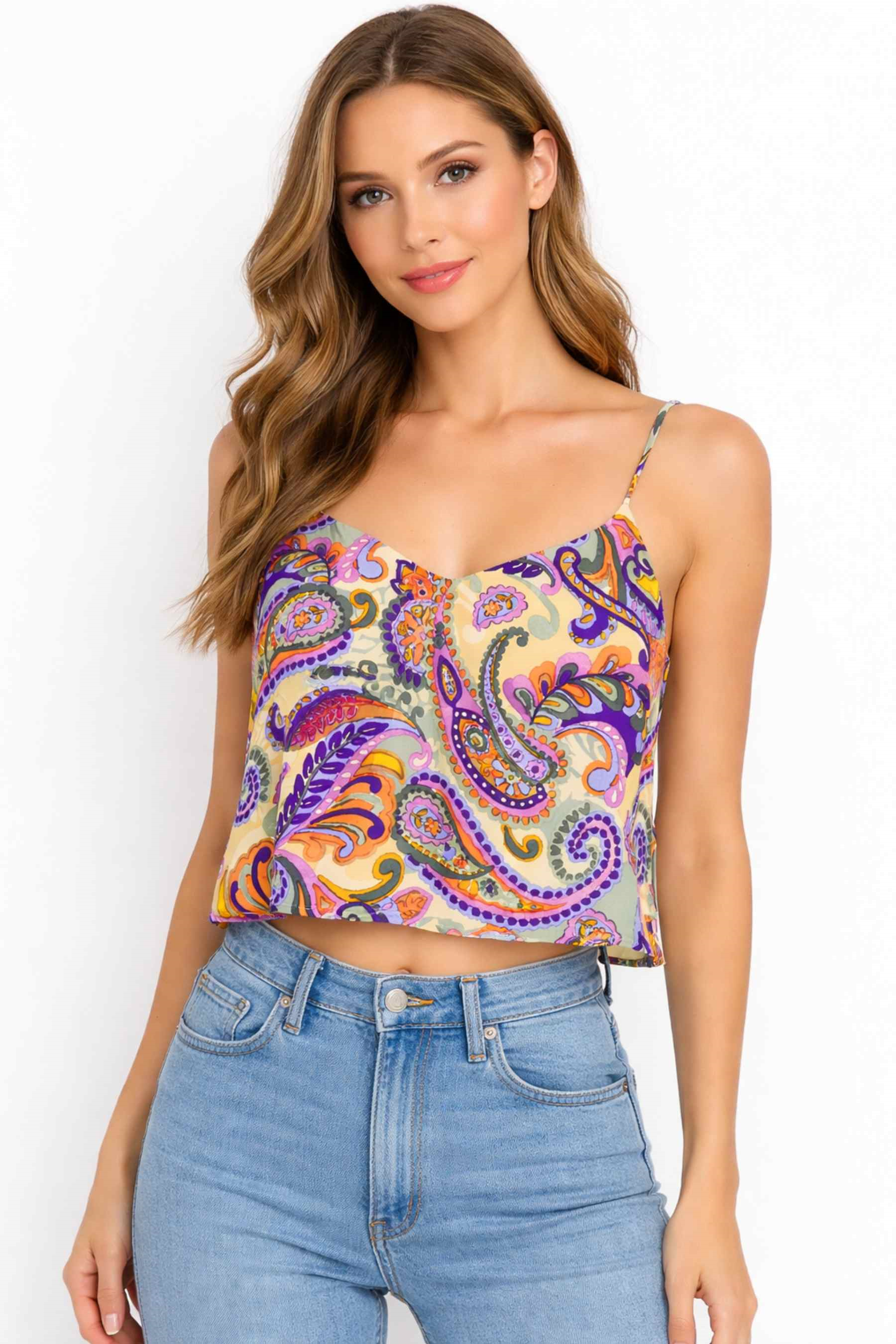 IPEKYOL Lacivert V Yaka Askılı Bluz