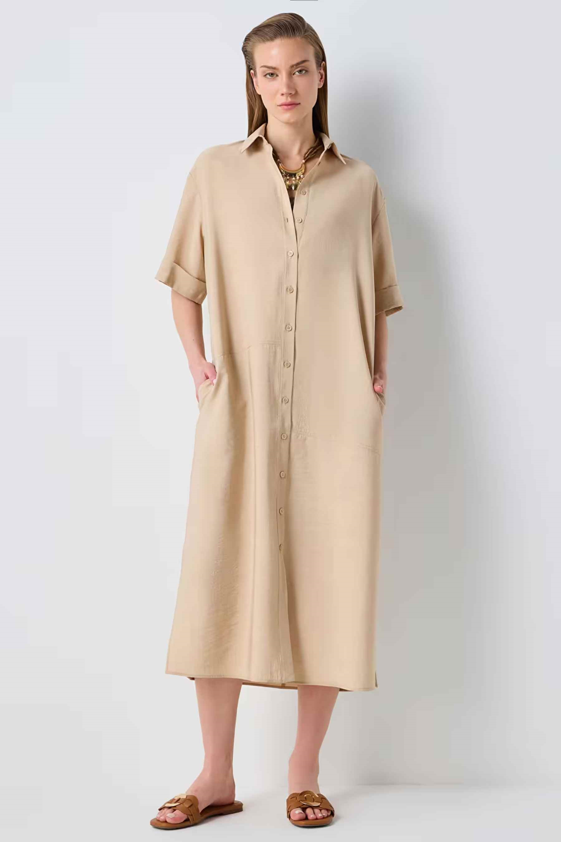 IPEKYOL NATUREL 02410 / ELBISE
