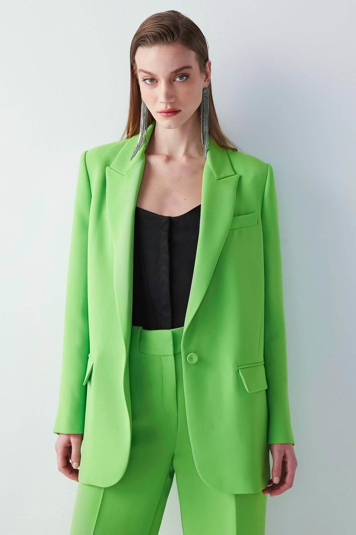 IPEKYOL PARLAK YESIL 06036 / BLAZER