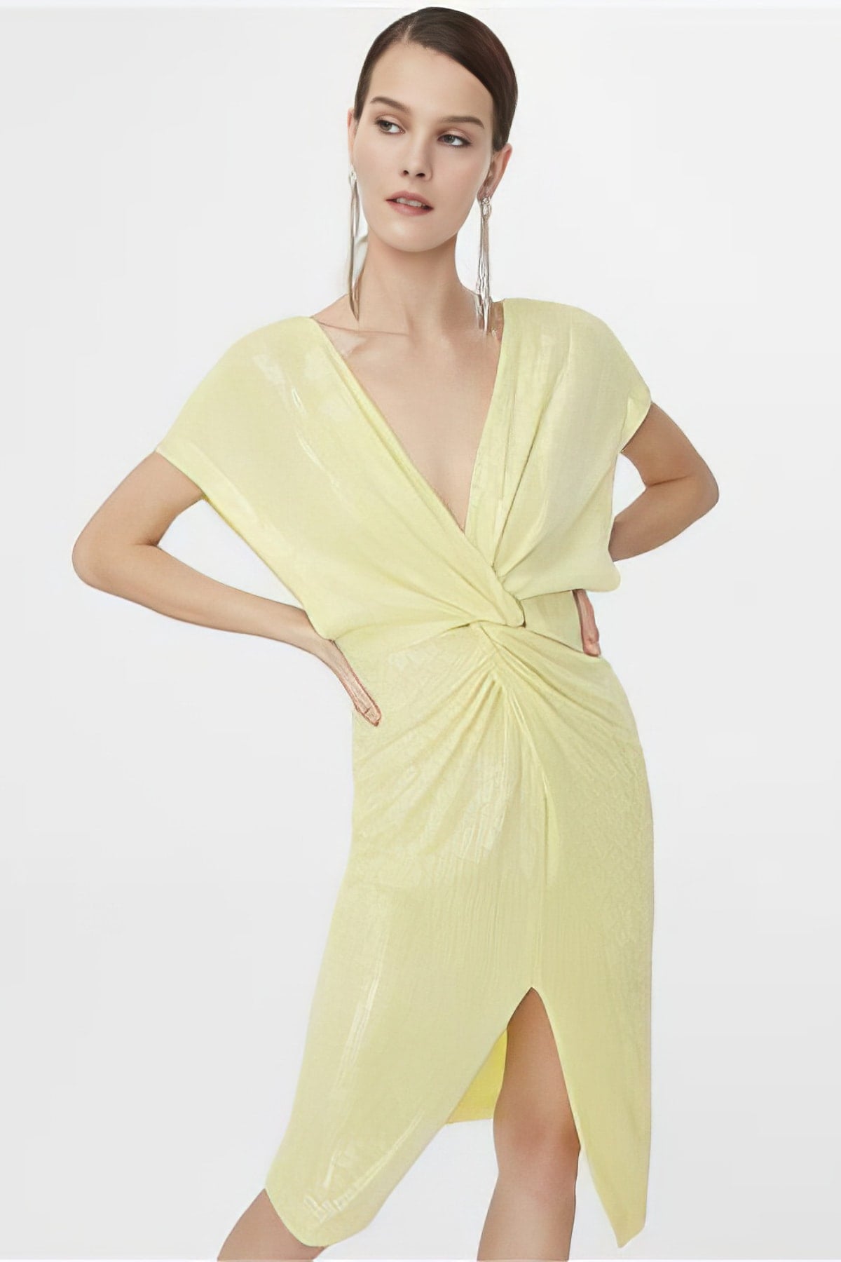 IPEKYOL Sarı Elbise