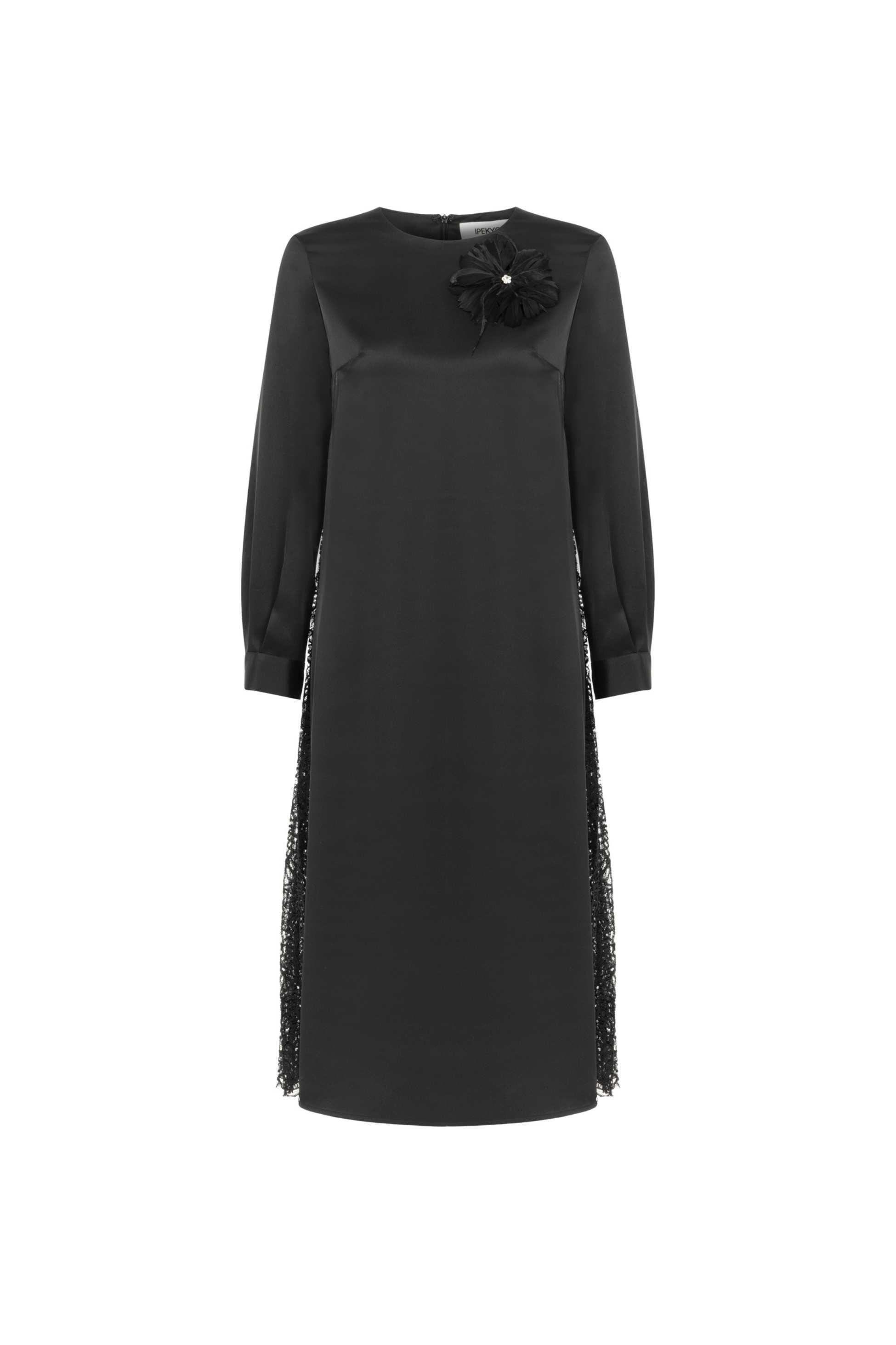 IPEKYOL SIYAH 02058 / ELBISE