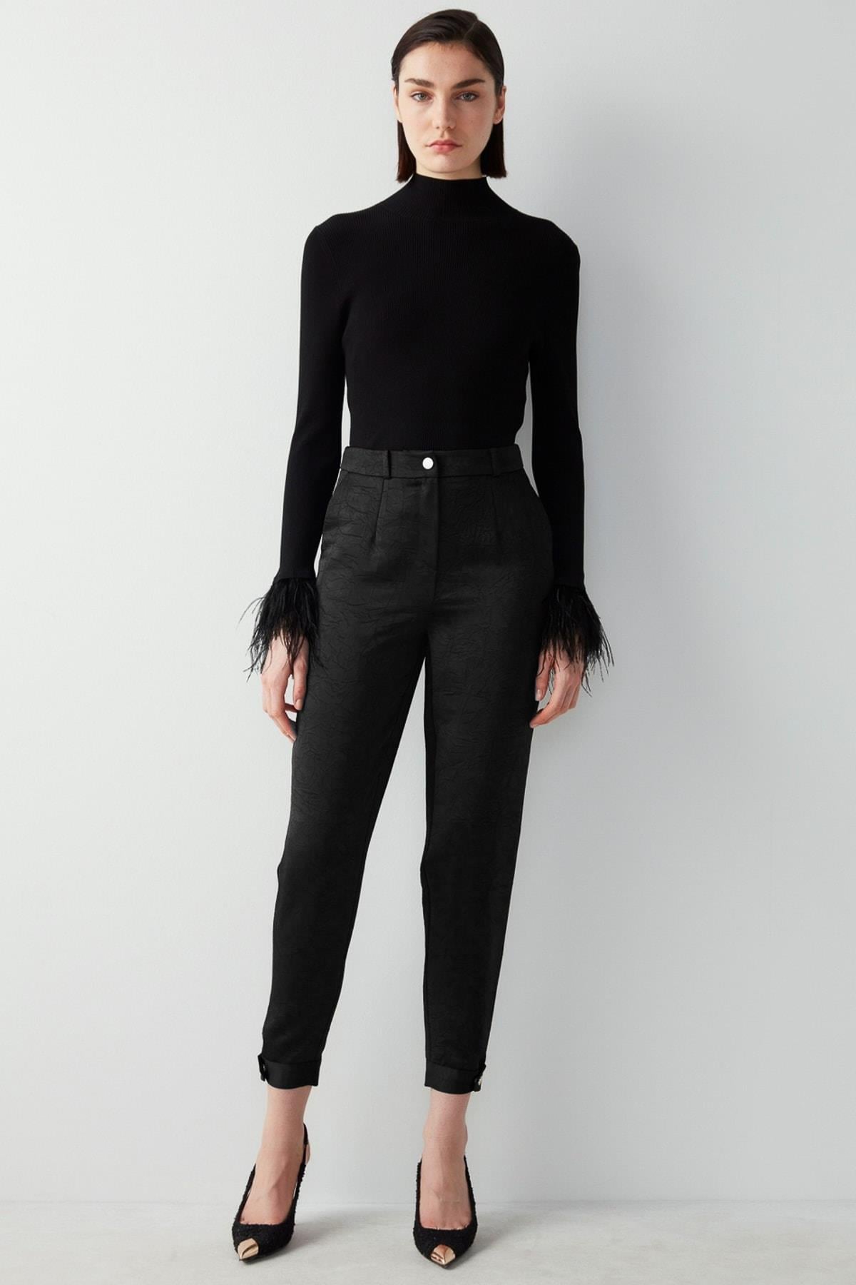 IPEKYOL SIYAH 03194 / PANTOLON