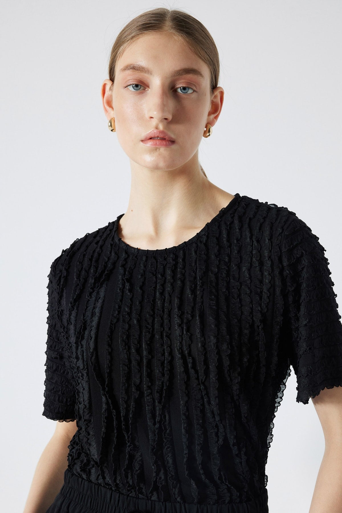 IPEKYOL SIYAH 70054 / T-SHIRT