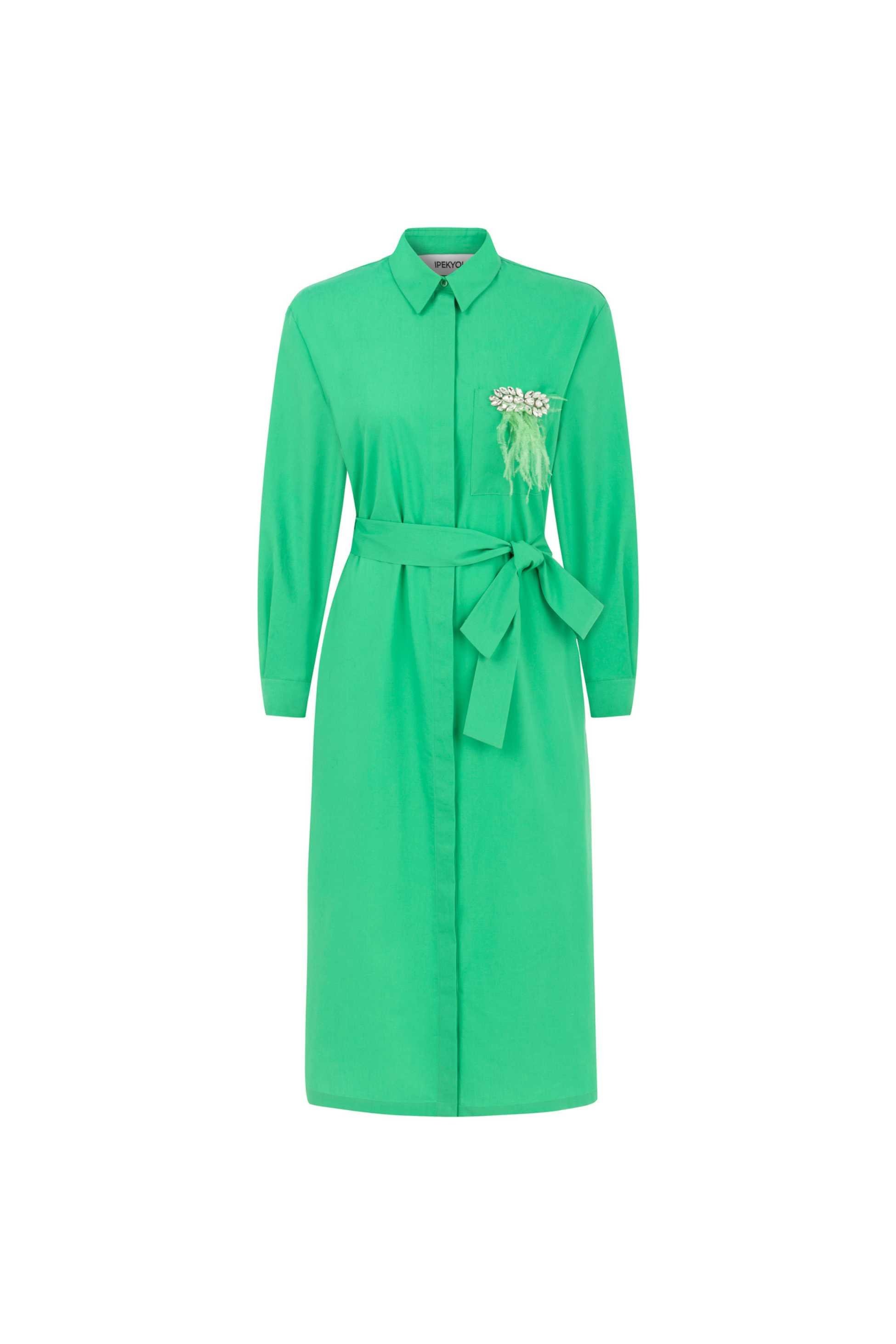 IPEKYOL YESIL 02115 / ELBISE