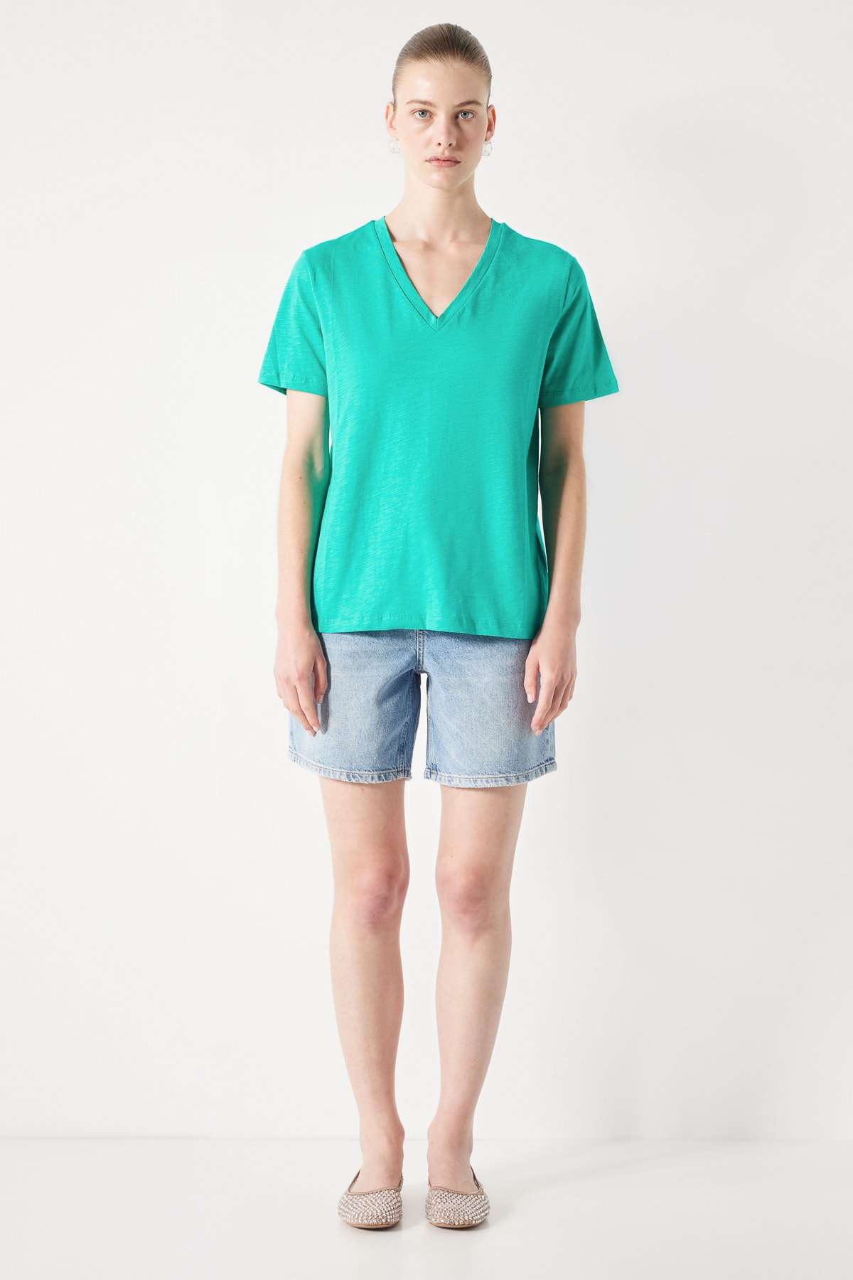 IPEKYOL YESIL 70100 / T-SHIRT
