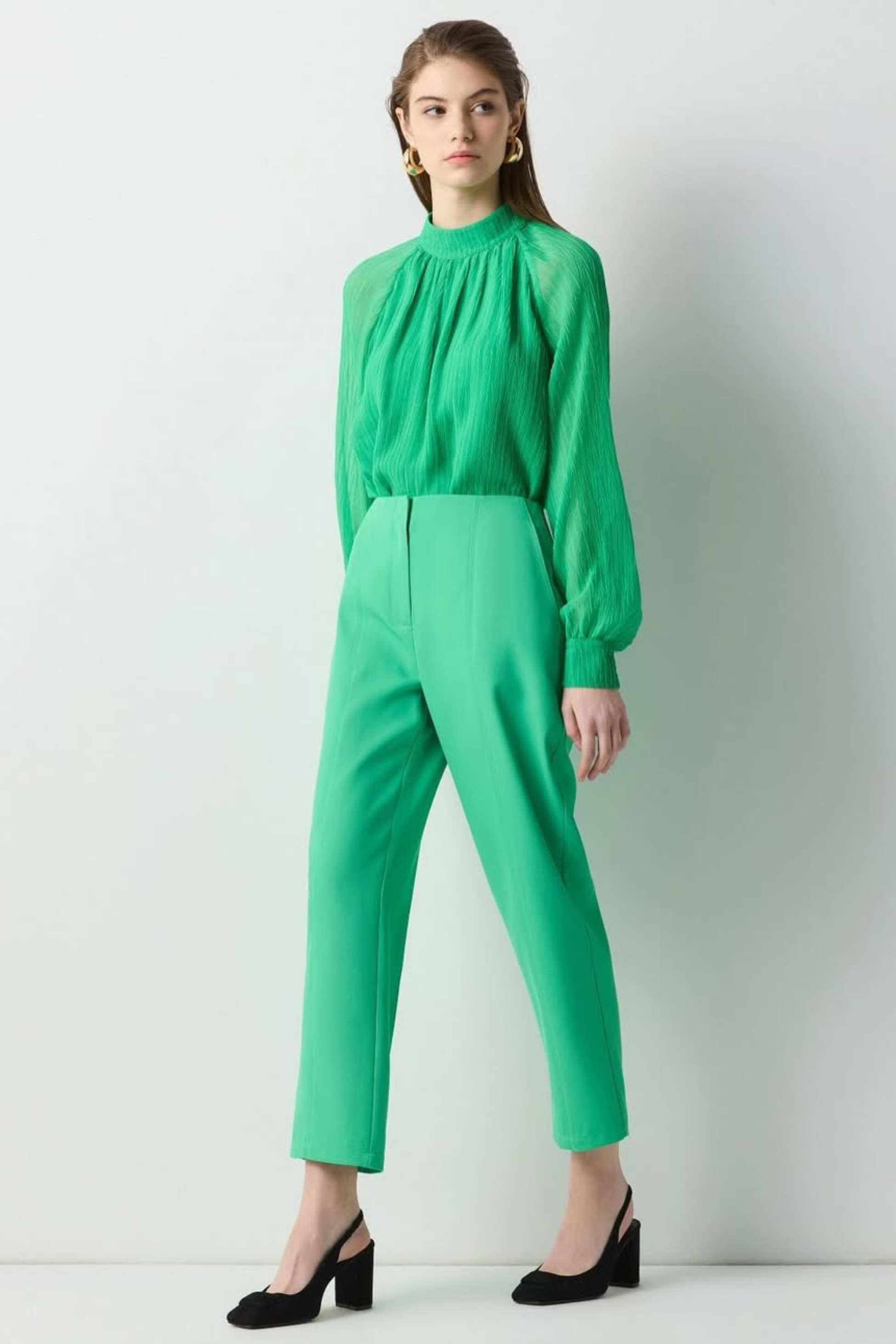 IPEKYOL Yeşil Pantolon 