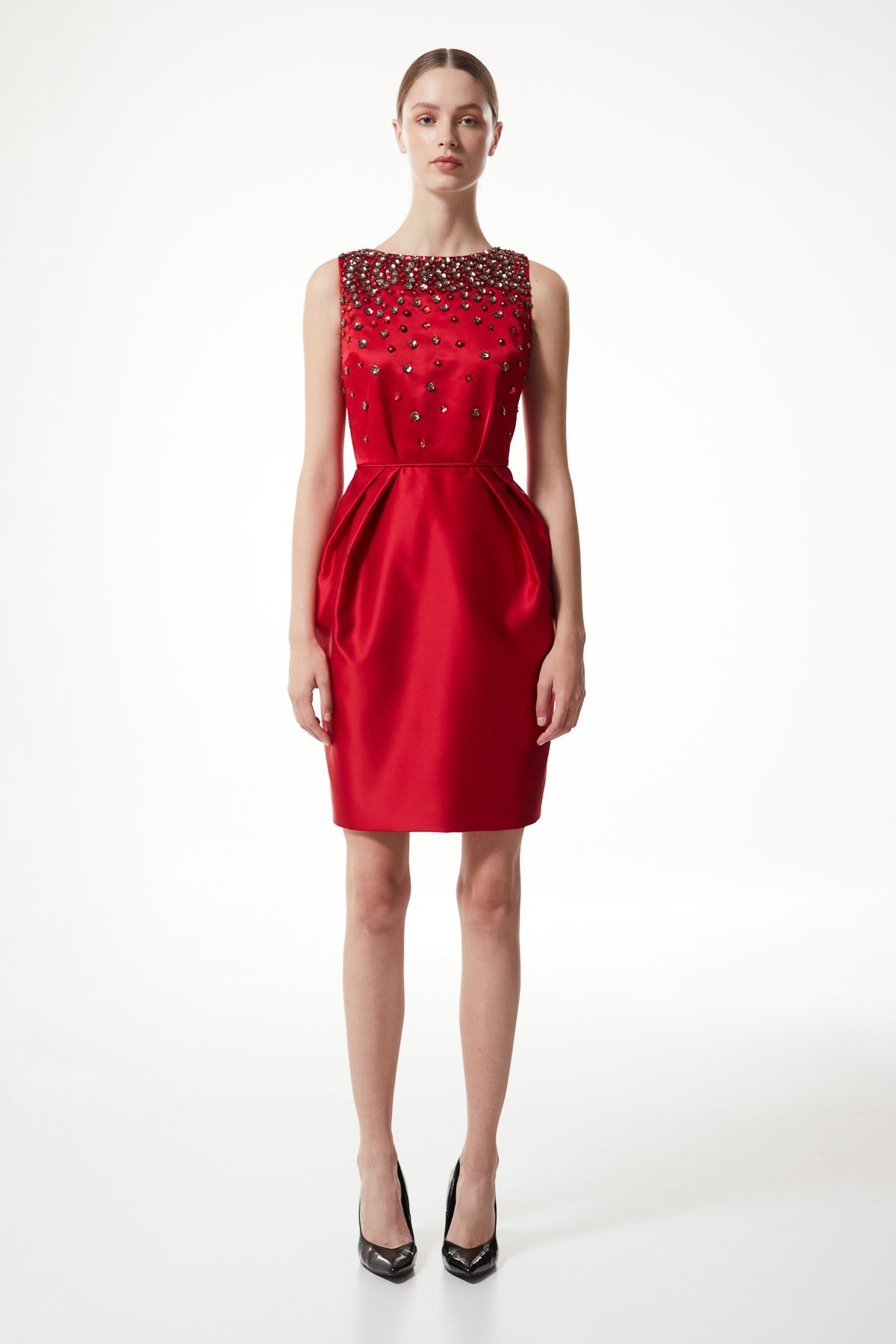 MACHKA KIRMIZI 02157 / ELBISE