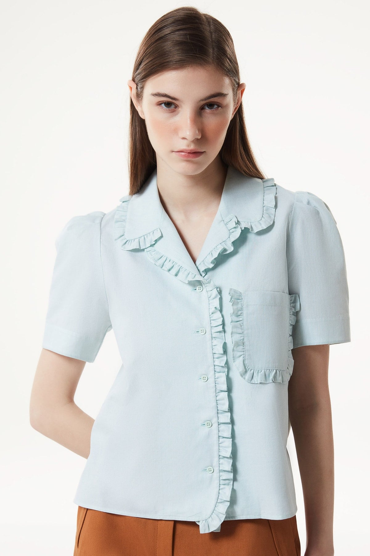 MACHKA MINT YESIL 25001 / GOMLEK