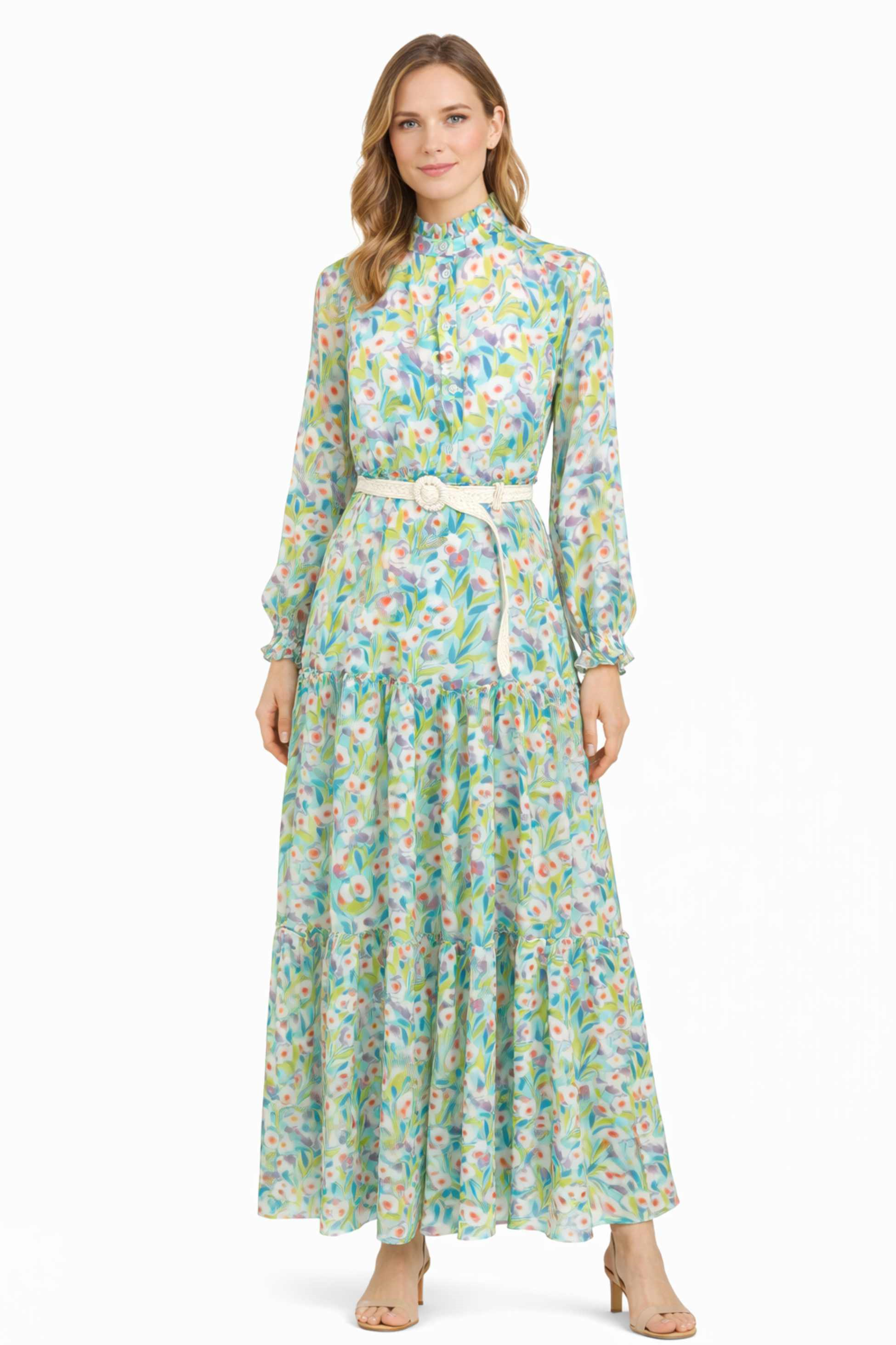 MACHKA NIL YESILI 02143 / ELBISE