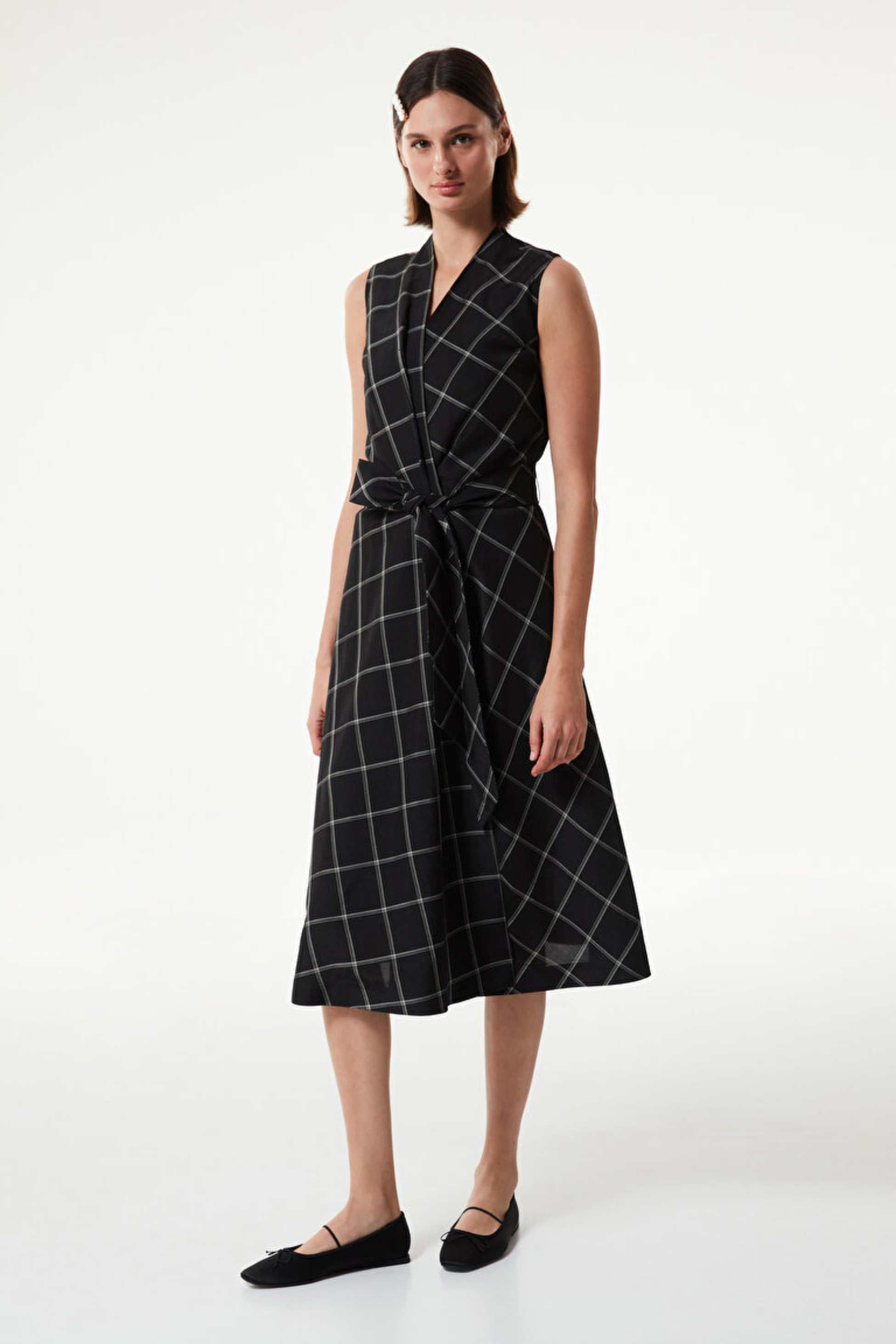 MACHKA SIYAH 02042 / ELBISE