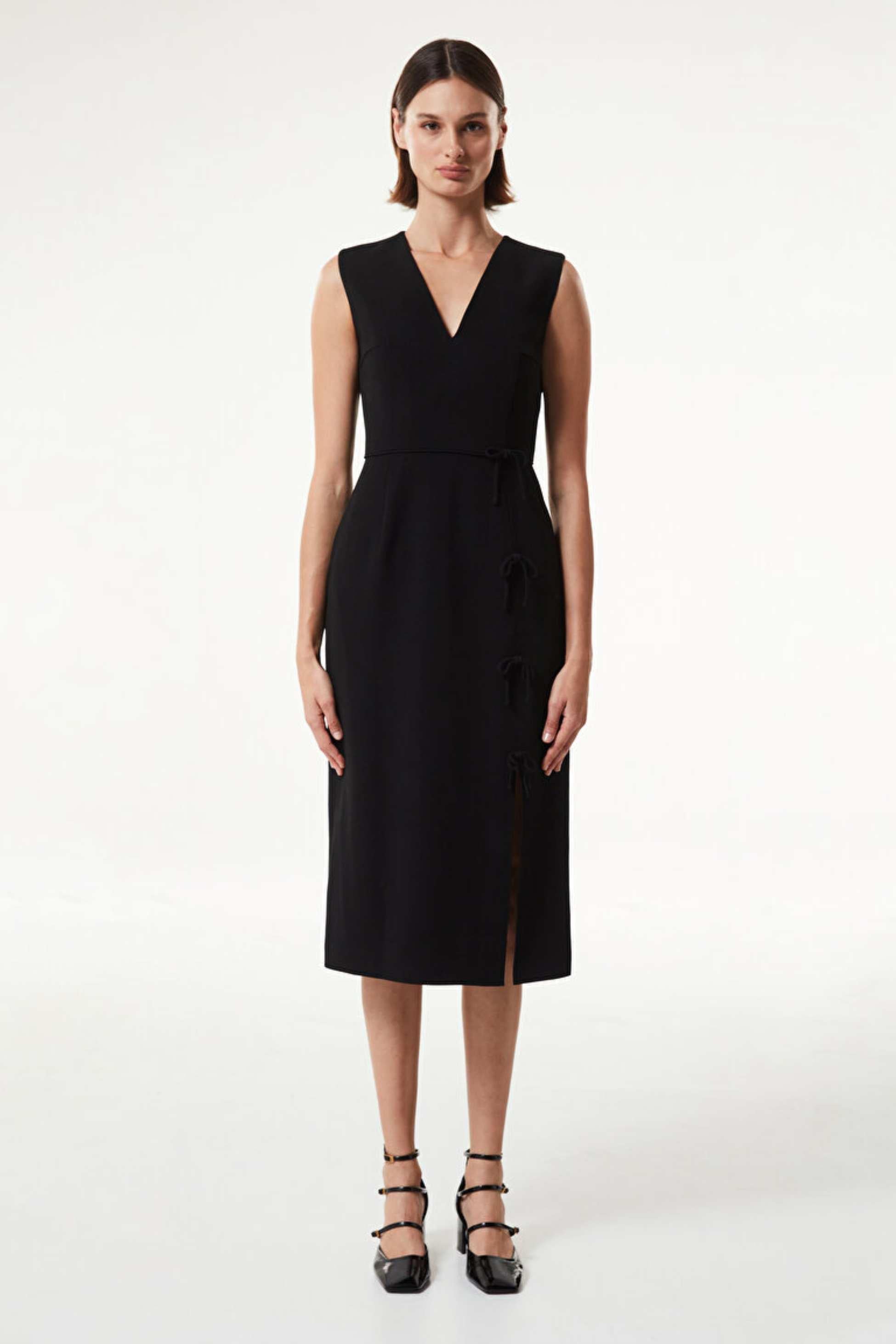 MACHKA SIYAH 02048 / ELBISE